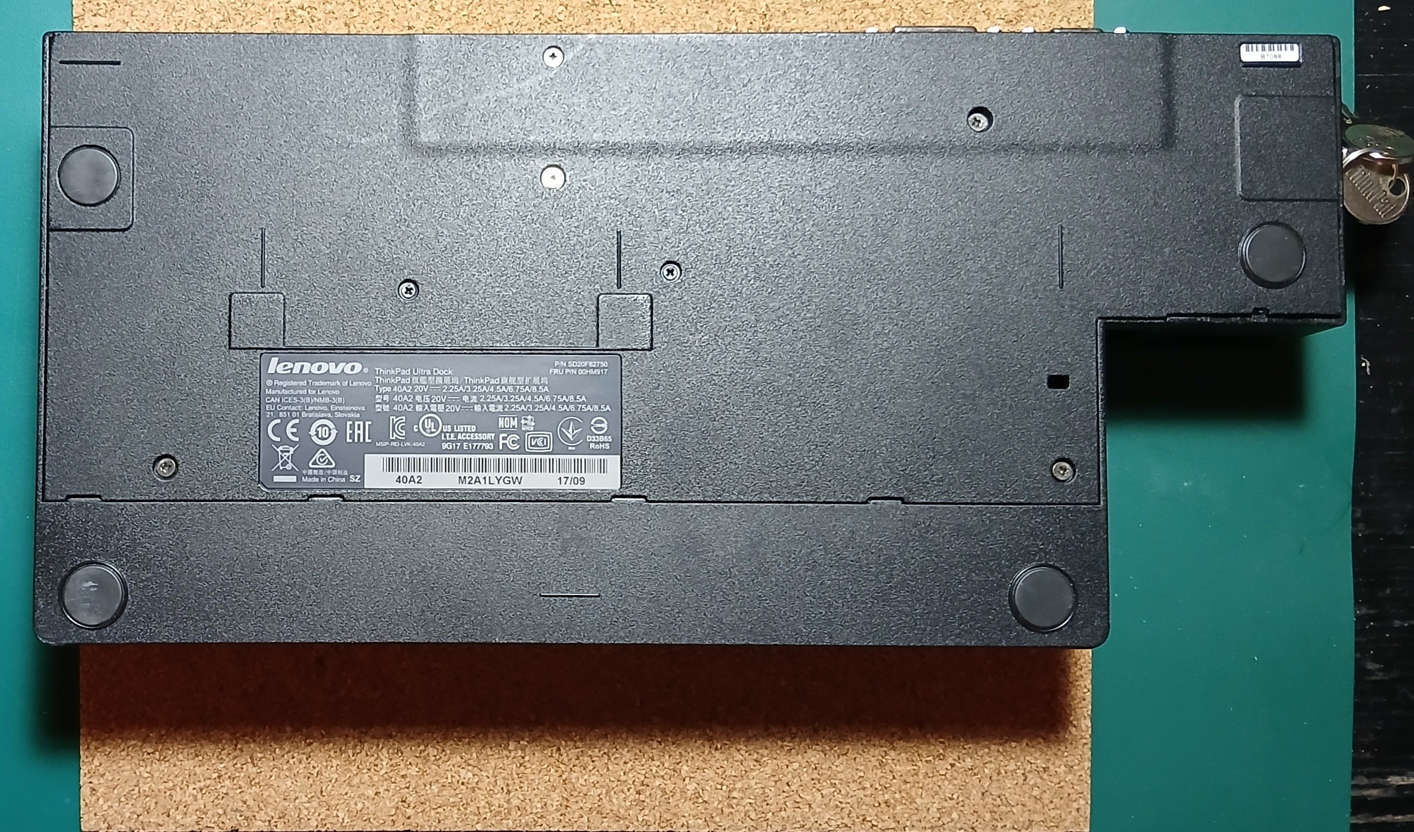 Lenovo Thinkpad Ultra Docking Station 40A2 - photo 2