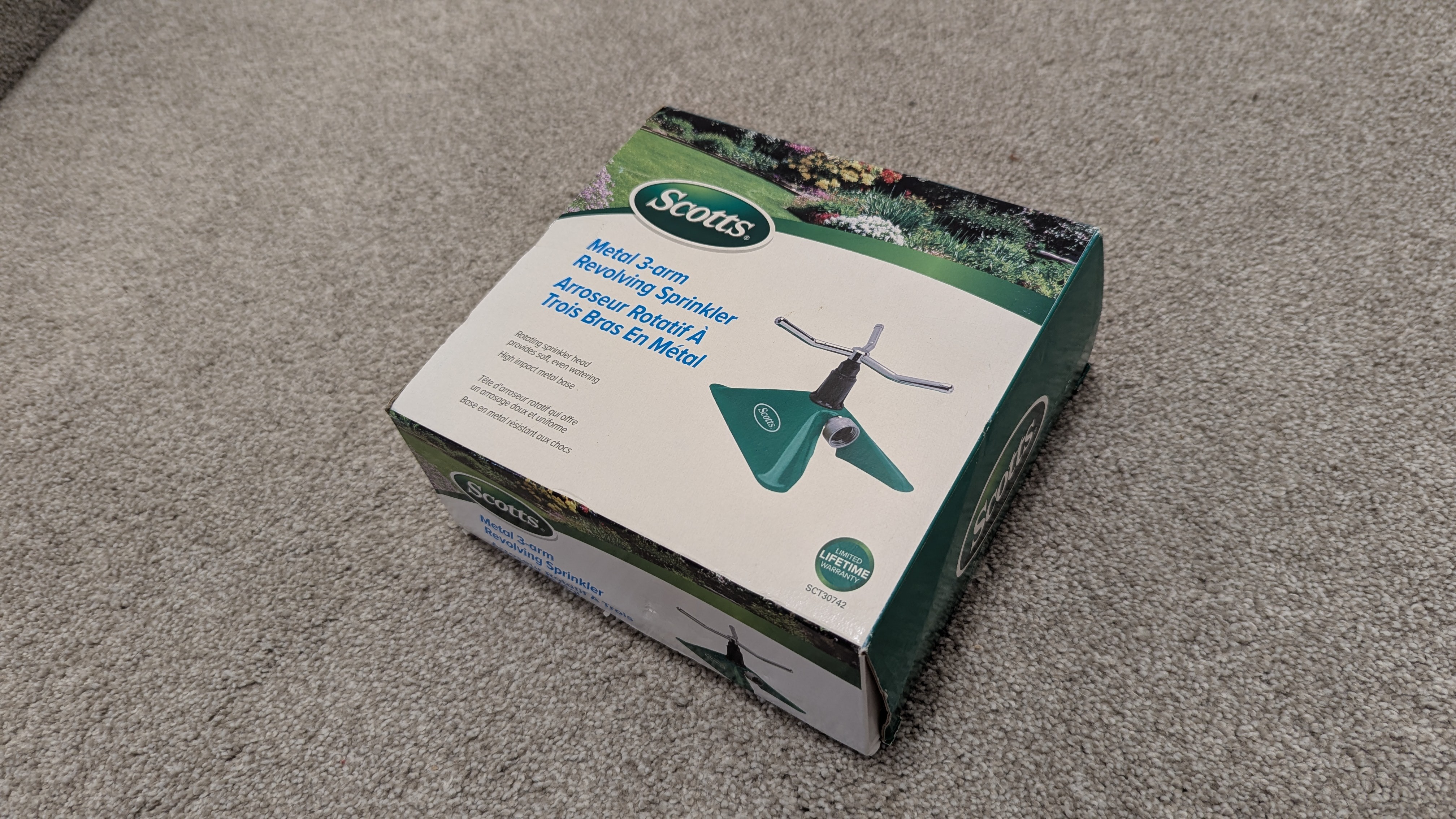 Scotts® Metal 3-arm Revolving Sprinkler