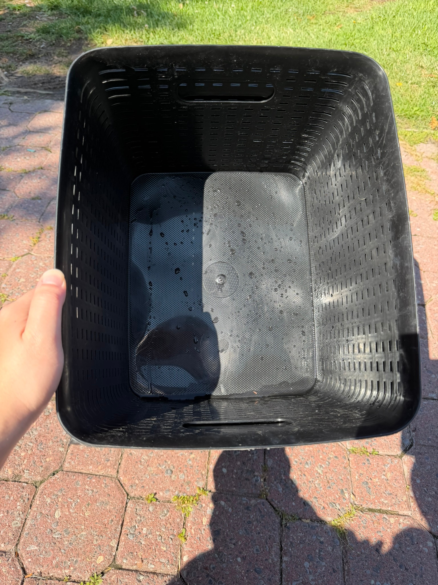Lot of Black Storage Baskets - photo 5