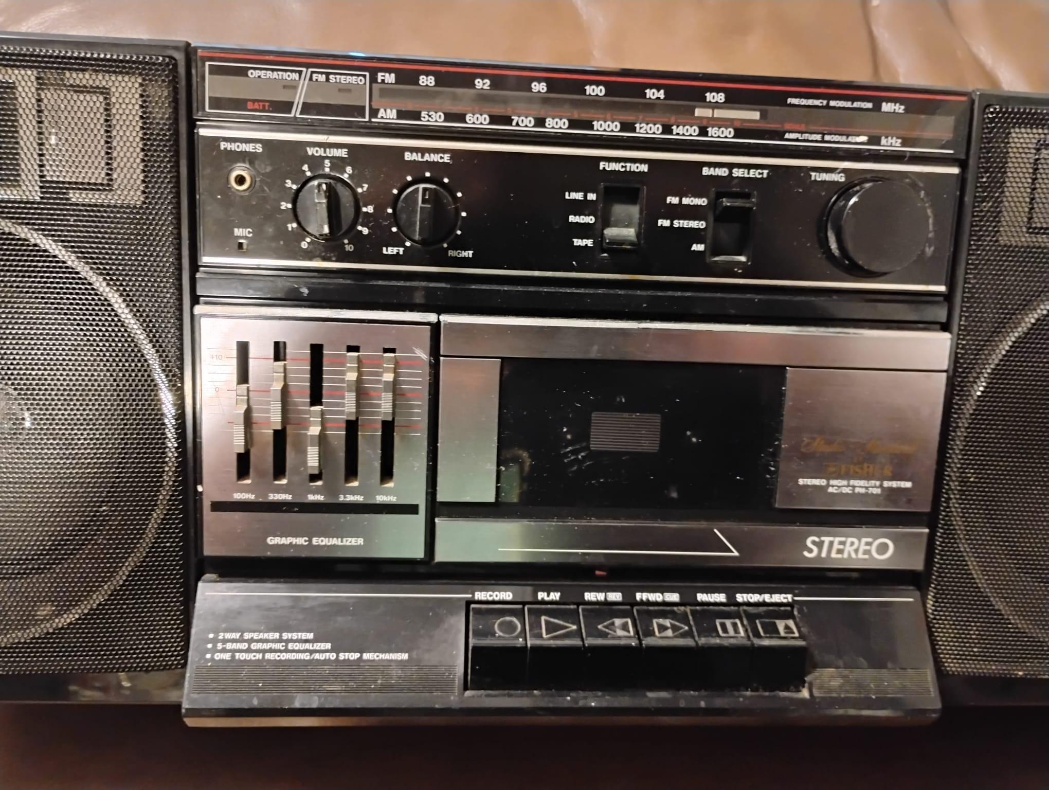 Vintage Fisher Studio Standard Boombox - photo 5