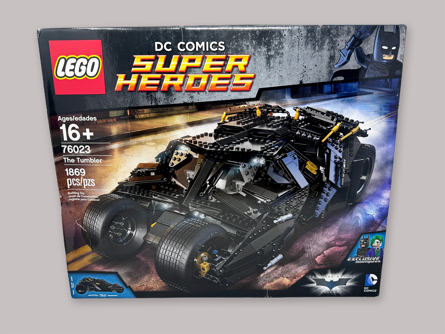 Retired Lego DC Comics: The Tumbler (76023) New/Sealed