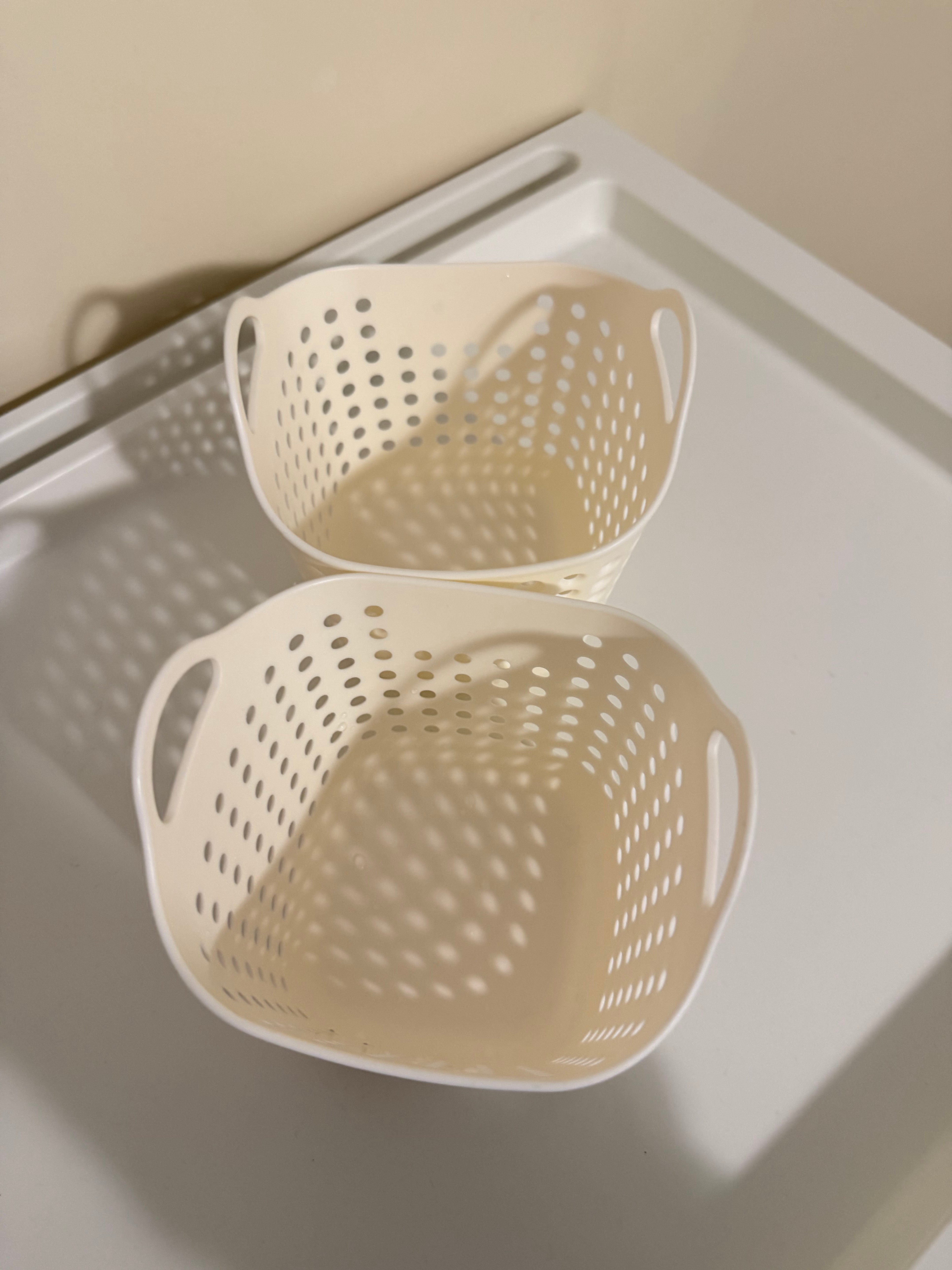 Set of 2 Inomata Mini Desk Storage Baskets – Made in Japan - photo 3