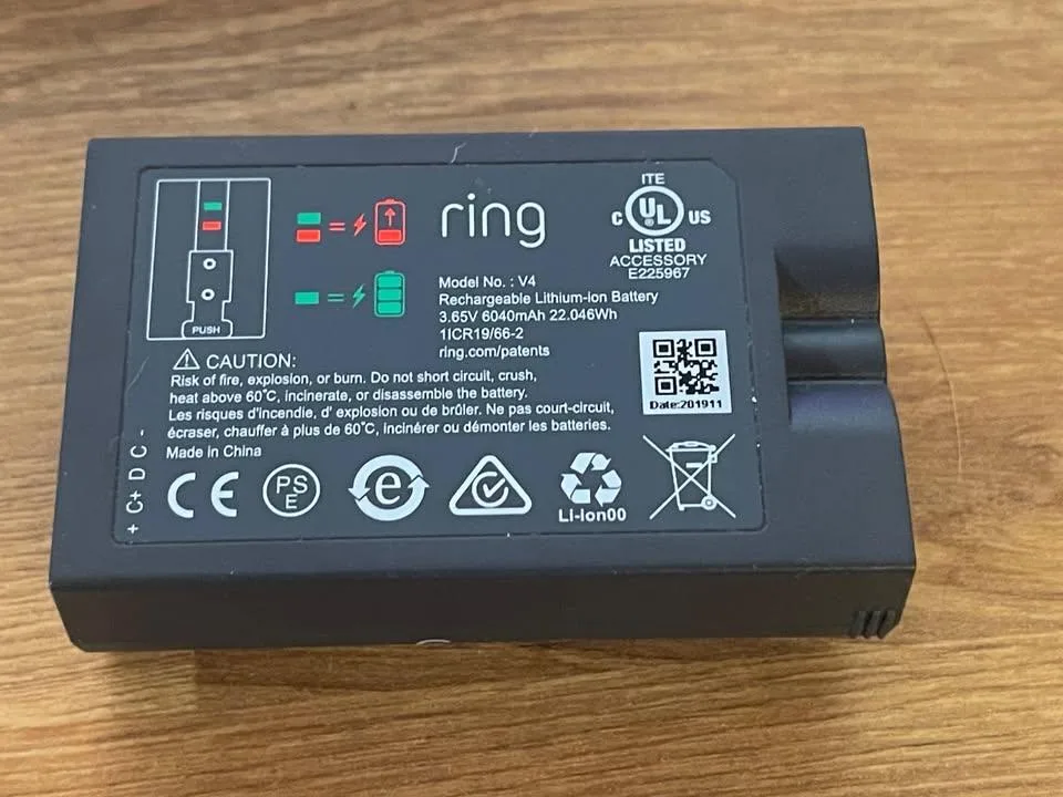 Ring Battery V4 for Ring Doorbells - photo 2