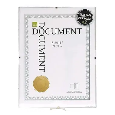 BNIB Photo / Document Frame (8.5 * 11) Brand New in Package