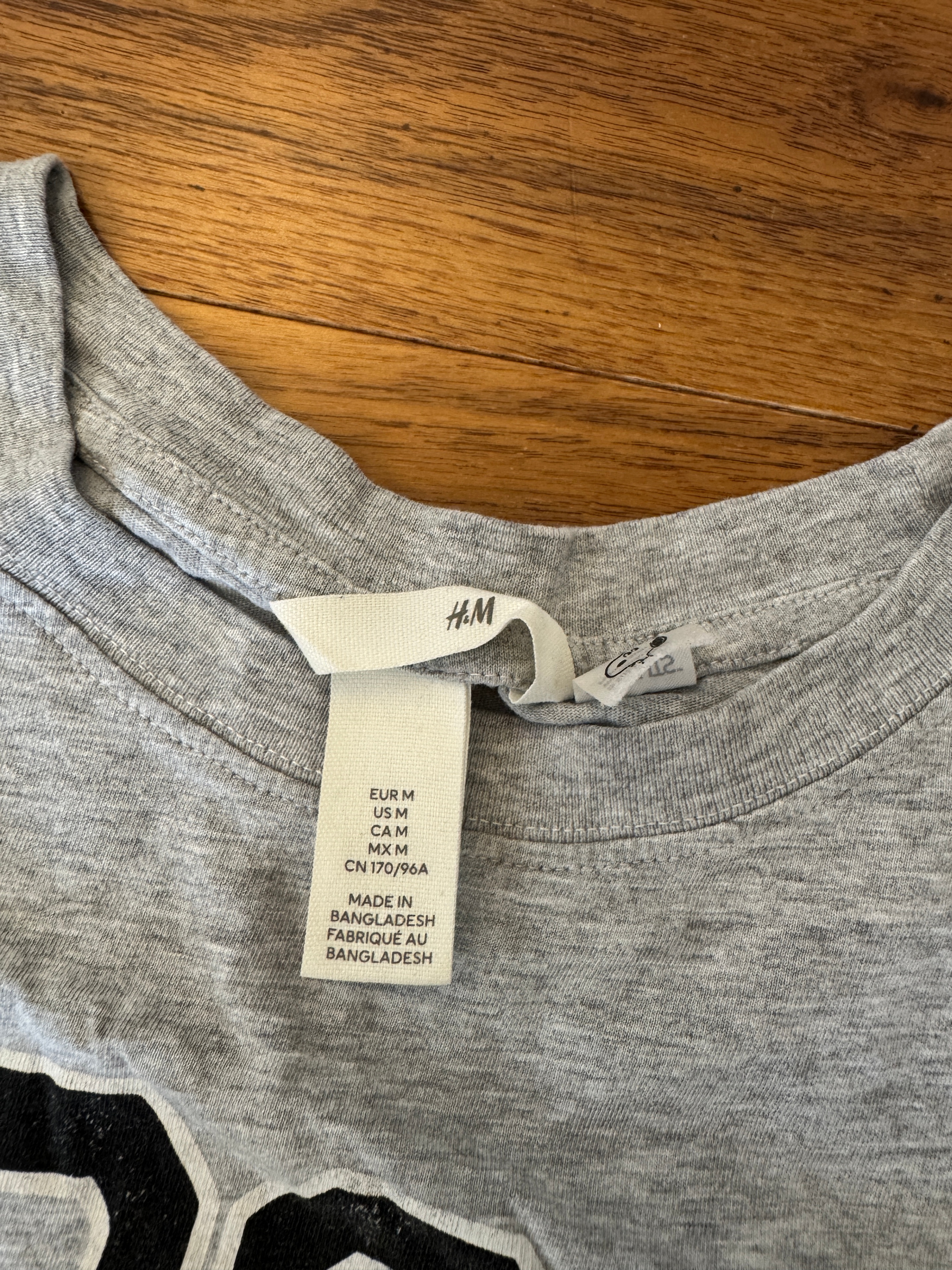 Grey Snoopy T-Shirt - photo 3