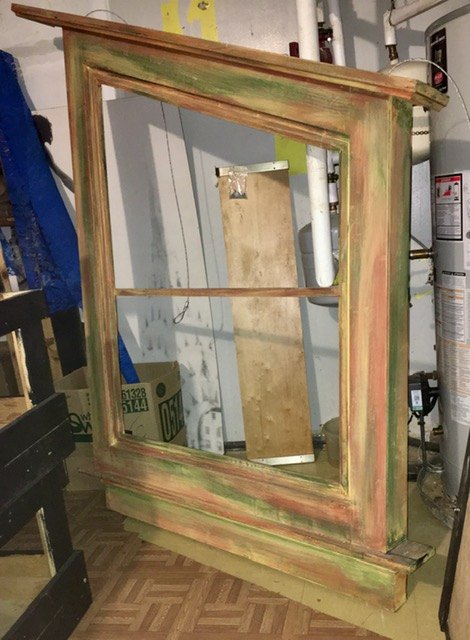 Platform with ramp & Window Frame (stage prop) - photo 3