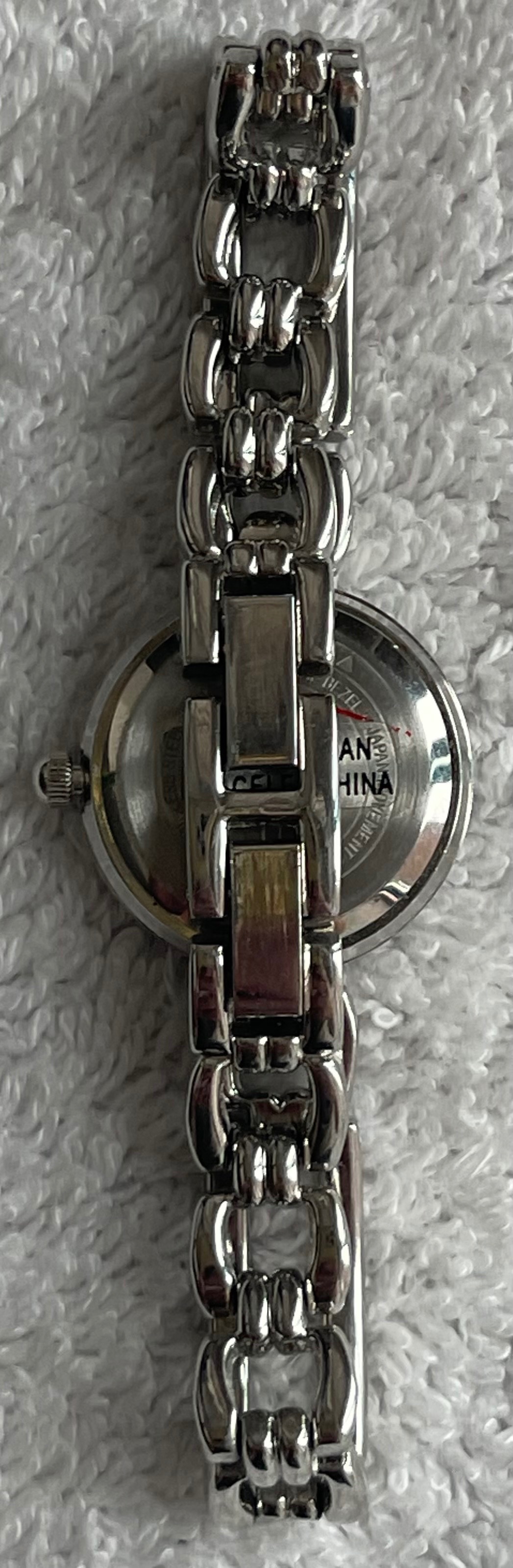 Vintage Currents Silver Open Link Bracelet Watch (Needs Battery) - photo 4