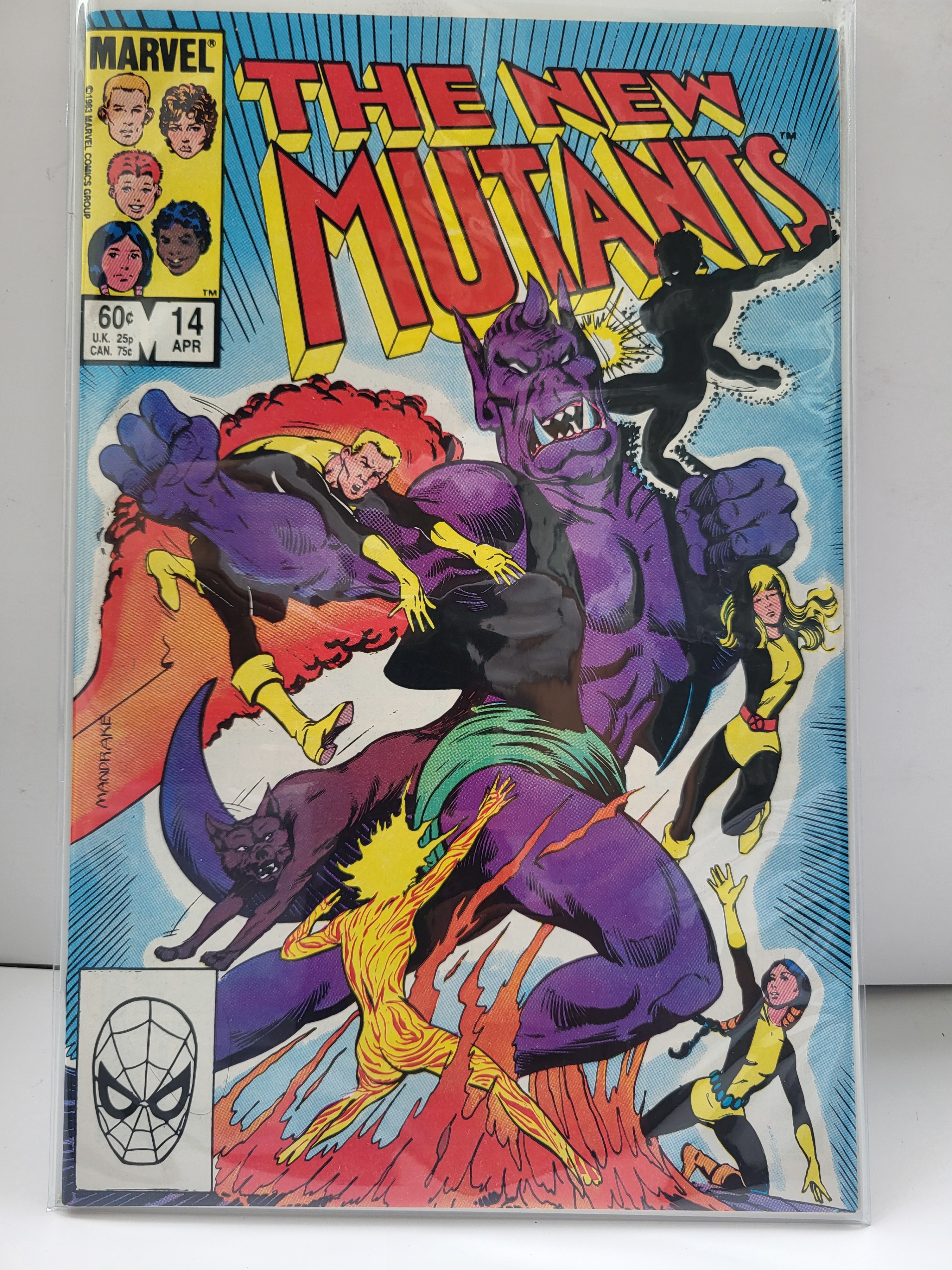 The New Mutants #14 (1984) – Early Magik Appearance – Bronze