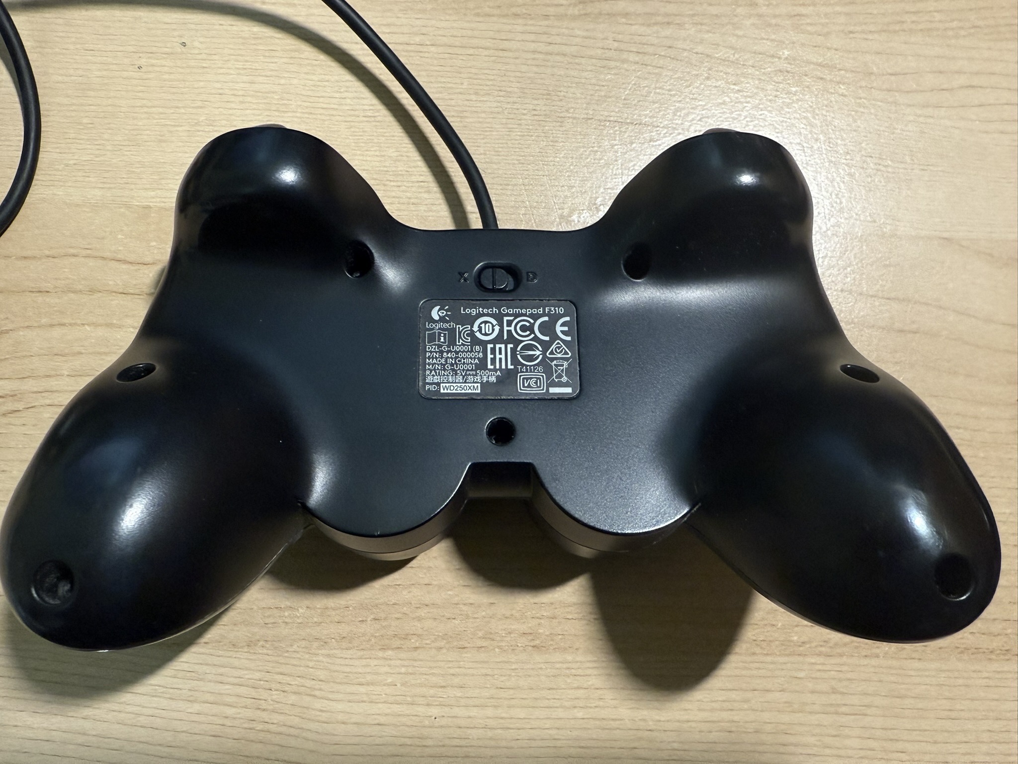 Logitech F310 Wired USB Gamepad Controller for PC - photo 3
