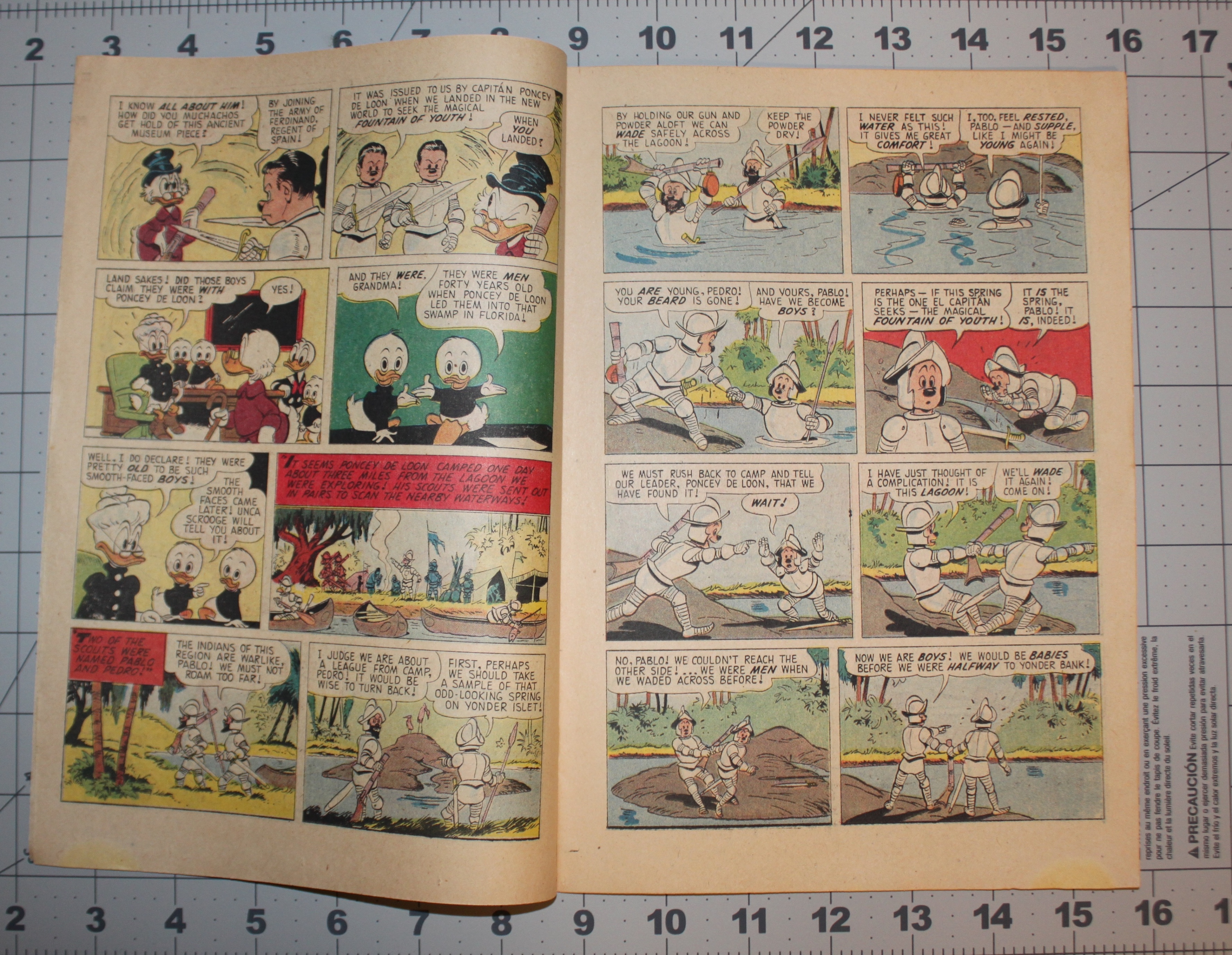 Walt Disney’s Uncle Scrooge #32 December 1960 Silver Age Comic - photo 3