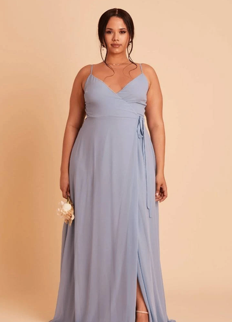 Plus Size Birdy Grey Floor Length Dress Size 2X - photo 3