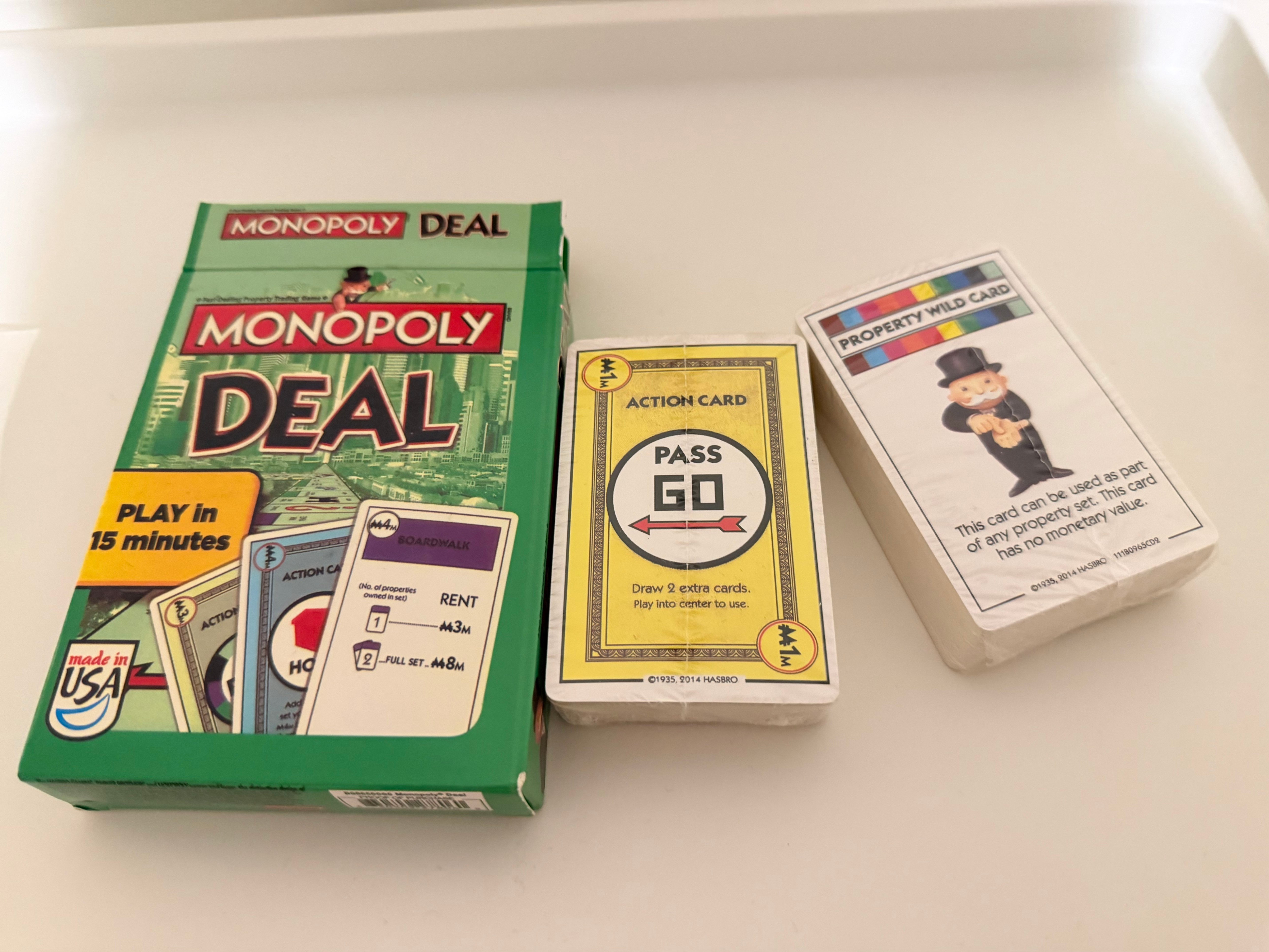 Monopoly Deal Card Game – Complete Set