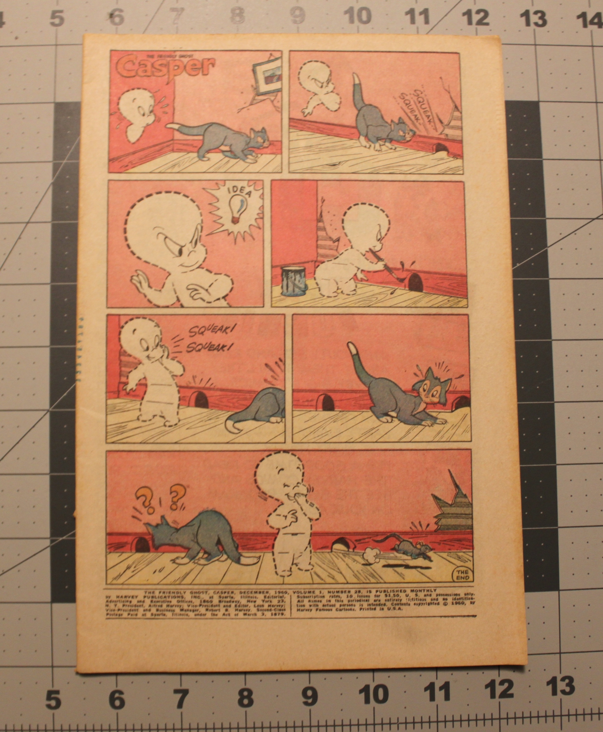 The Friendly Ghost, Casper #28 Harvey Comics December 1960