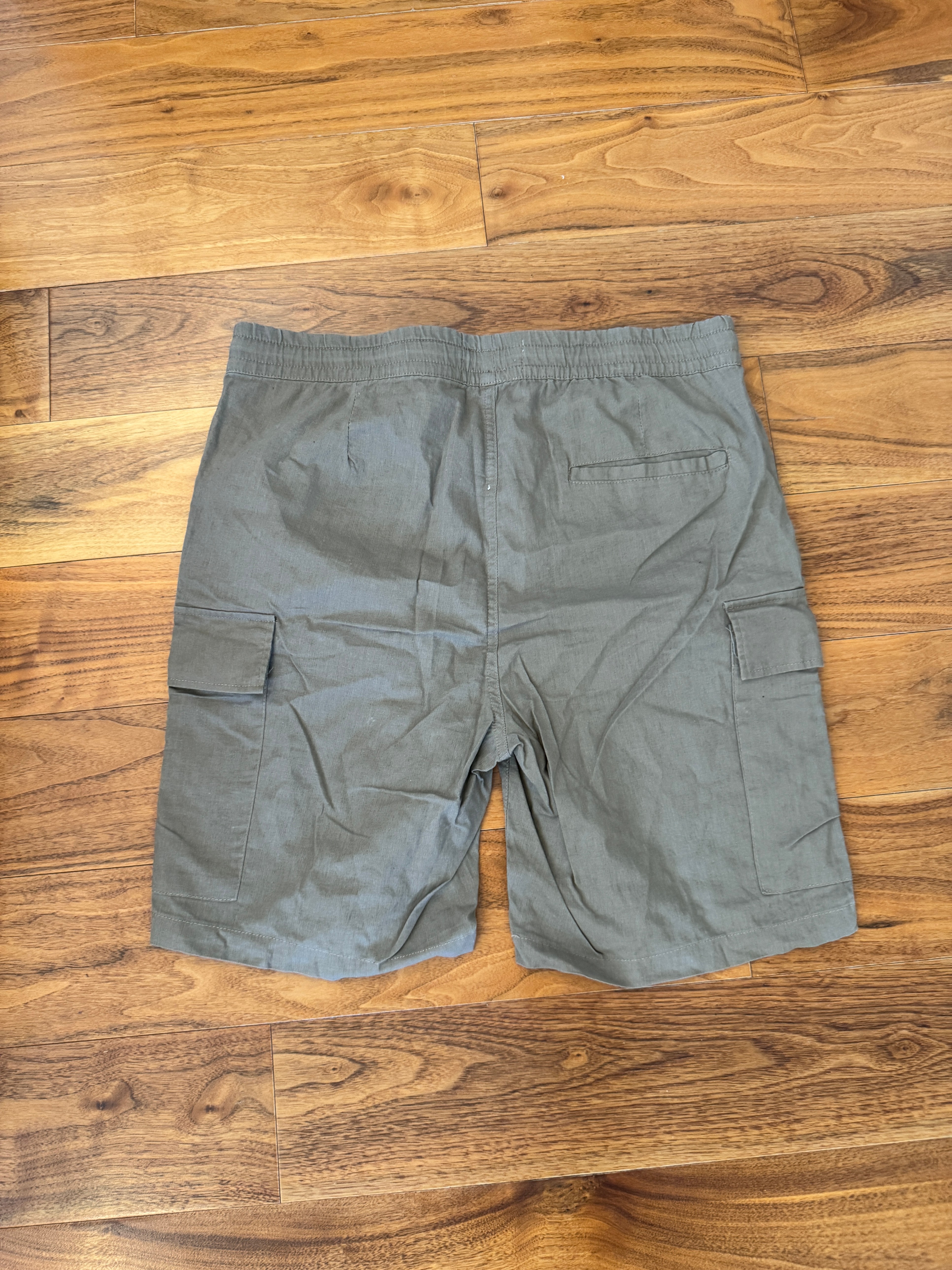 Brownish Grey Cargo Shorts - photo 2
