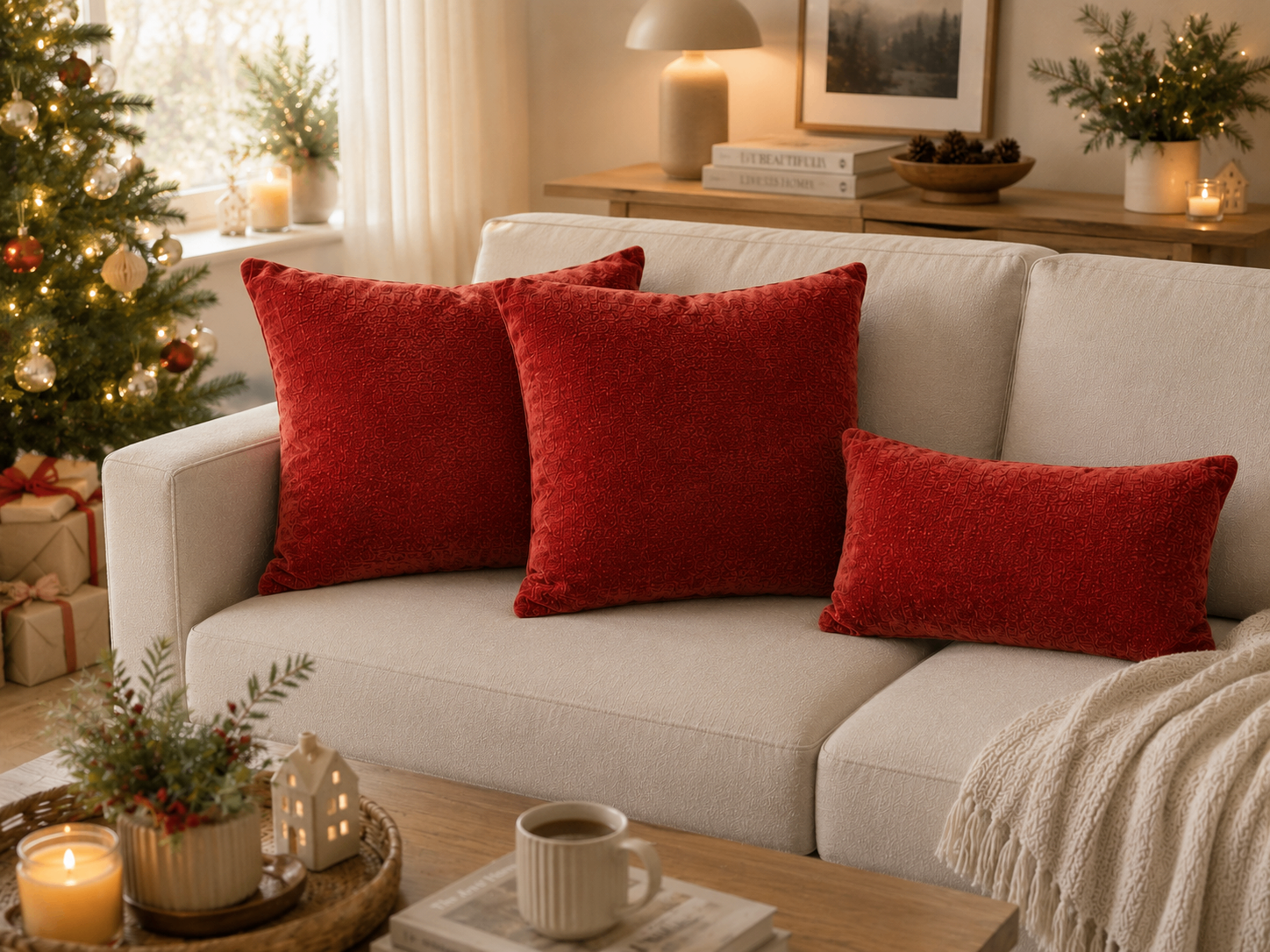 Like New Urban Barn Throw Pillow Set ($50 for the set)