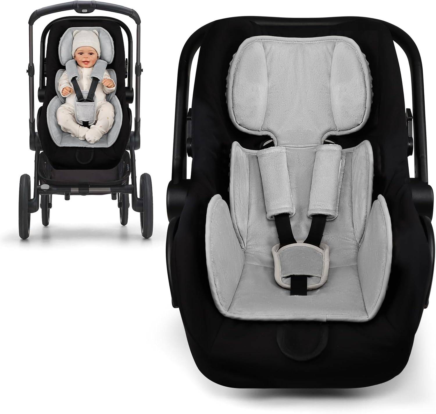 NEW~ 3-in-1 Infant Car Seat Insert Head & Body Support