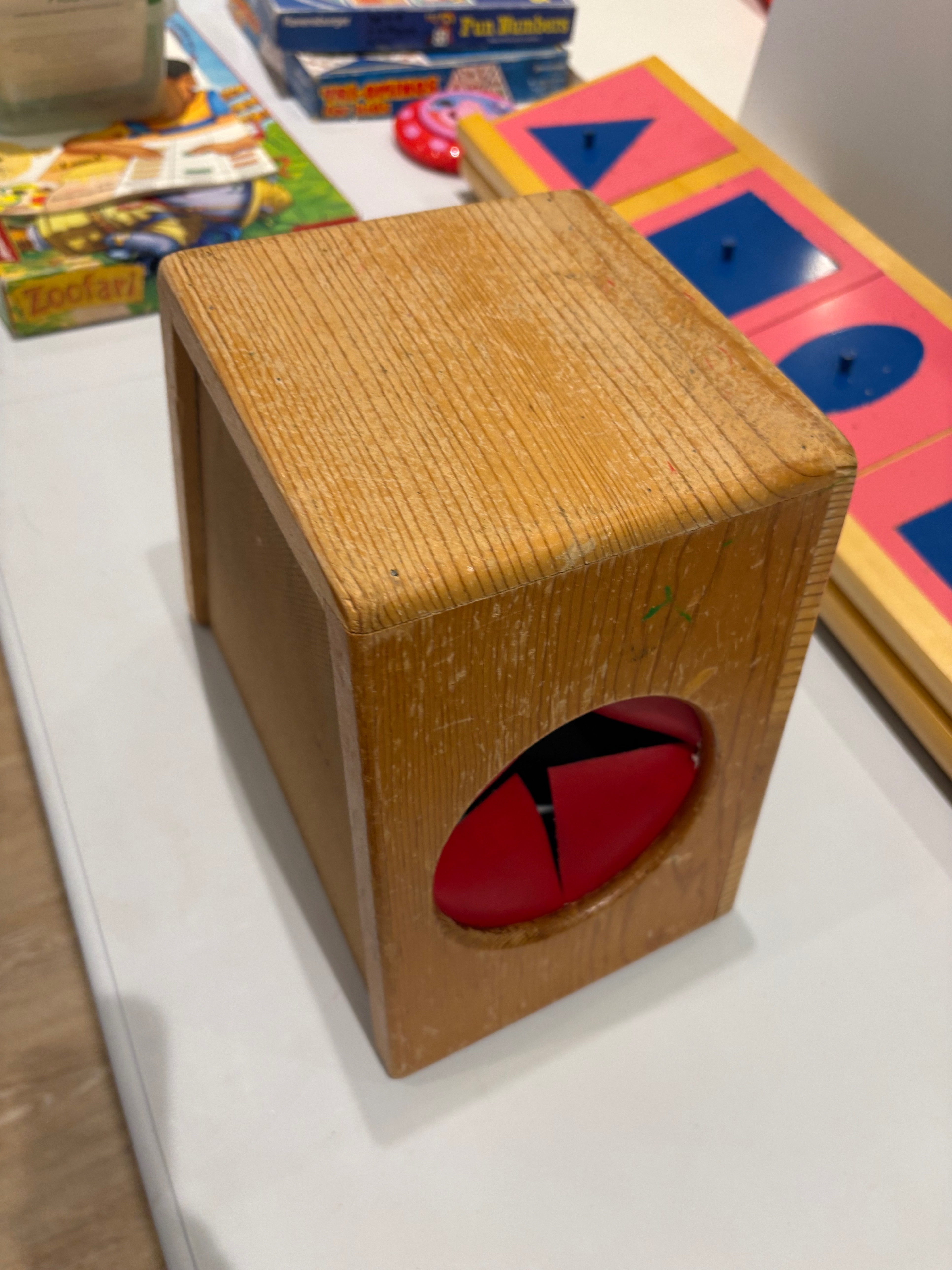 Montessori Mystery Bag / Stereognostic Shape Activity