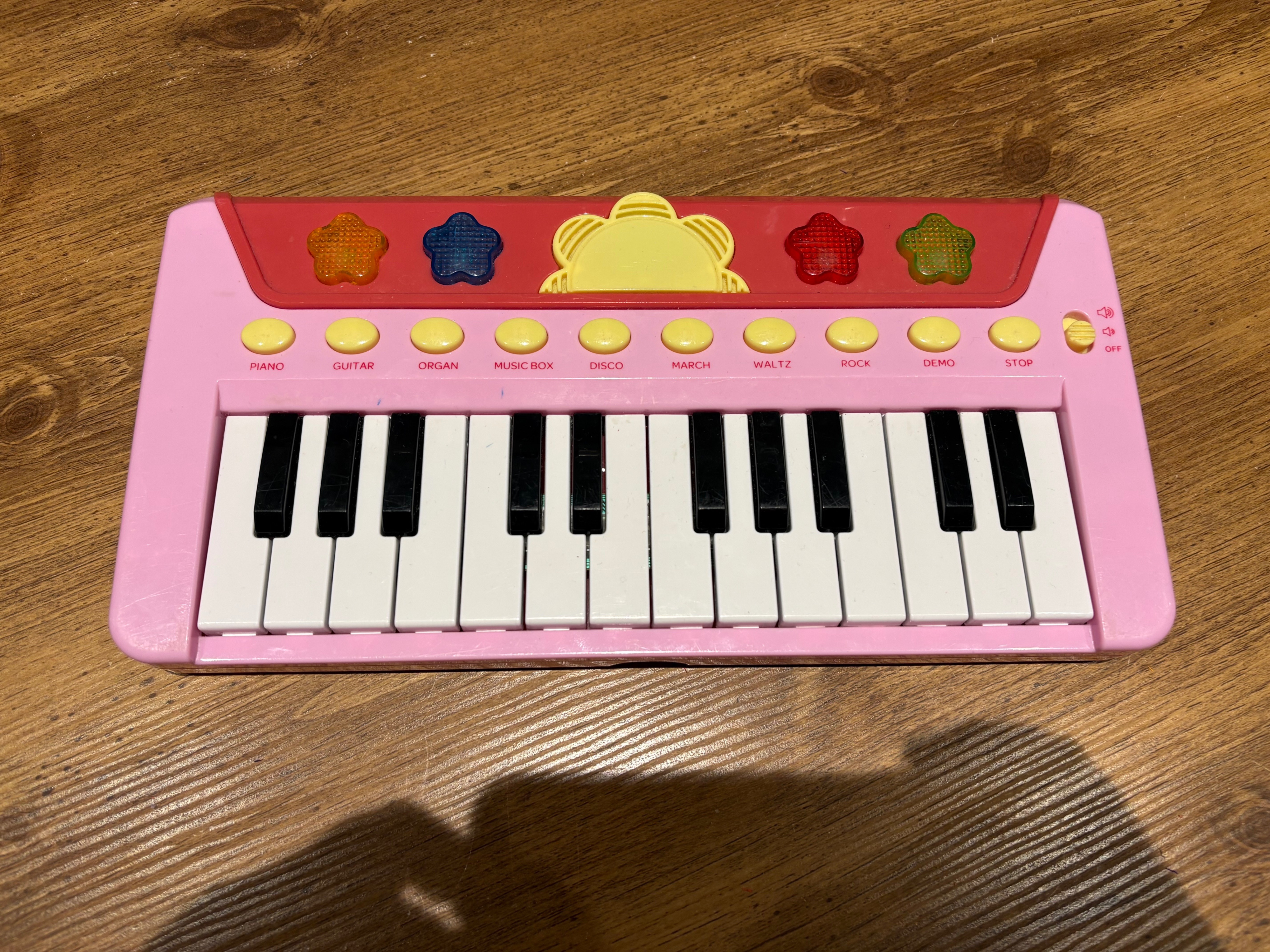Pink Electronic Keyboard Piano – Kids Musical Toy