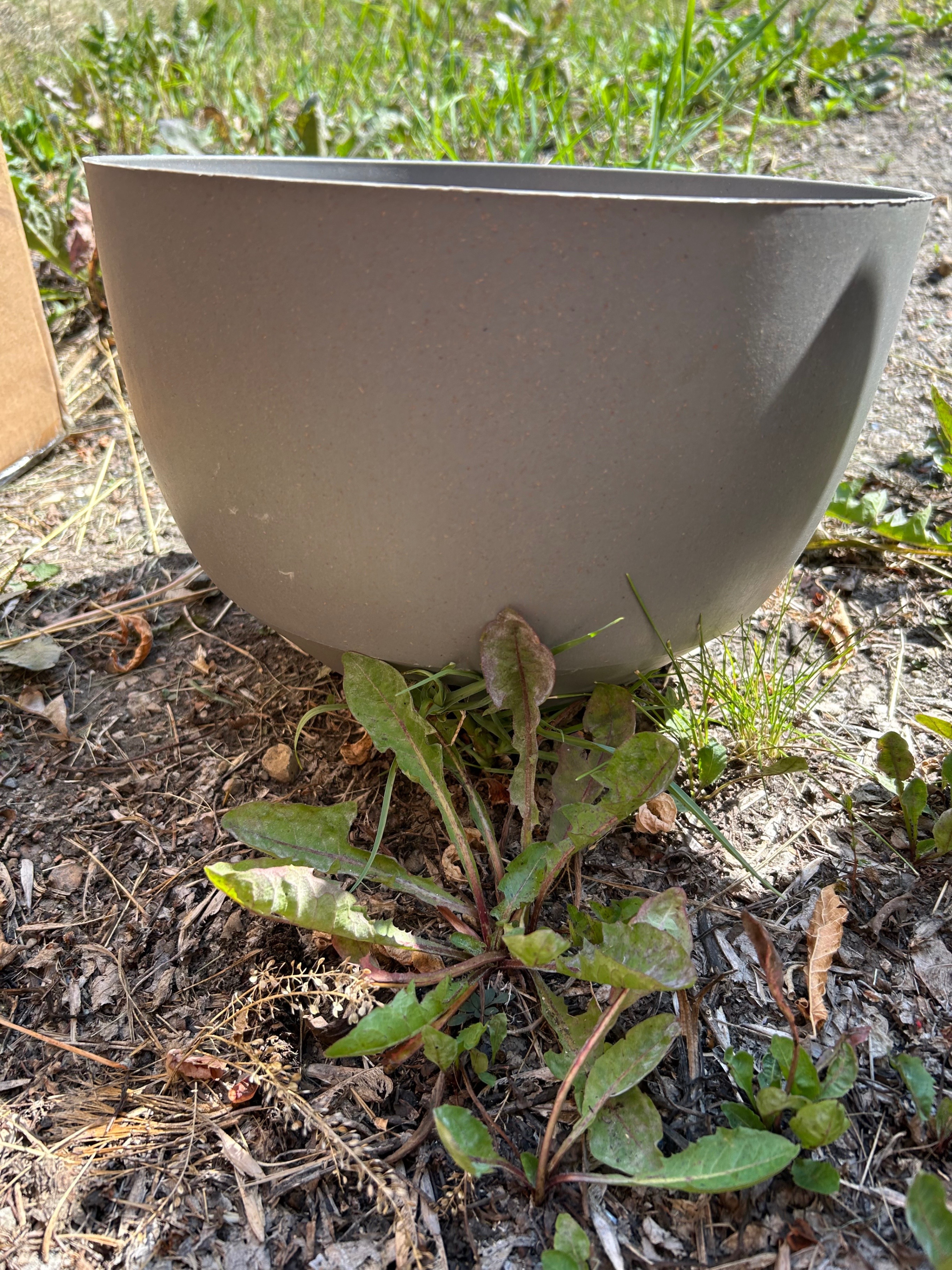 Recycled Plastic Plant Pot - 29cm Diameter