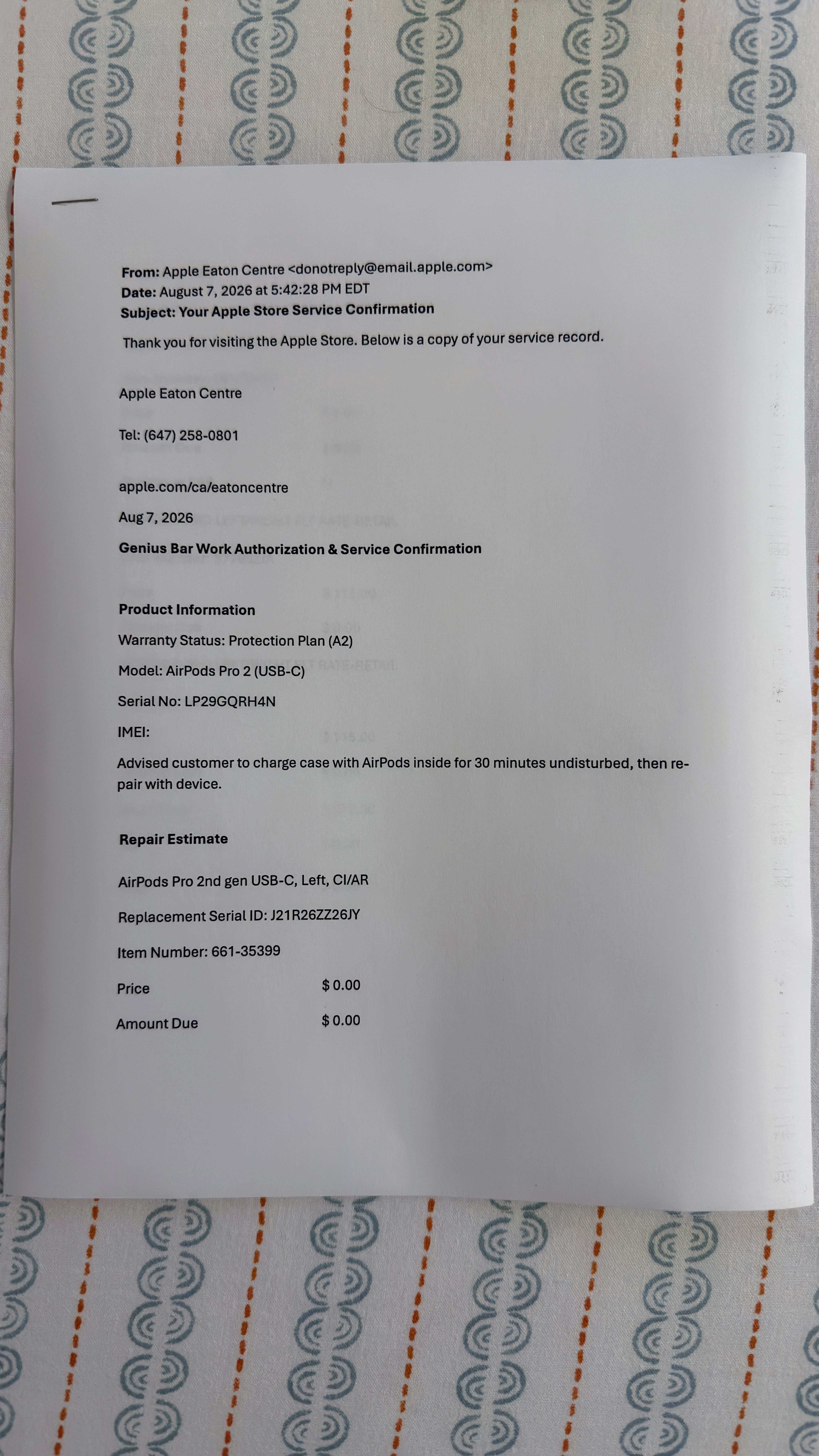 Apple AirPods Pro 2nd Gen - Like New - photo 3