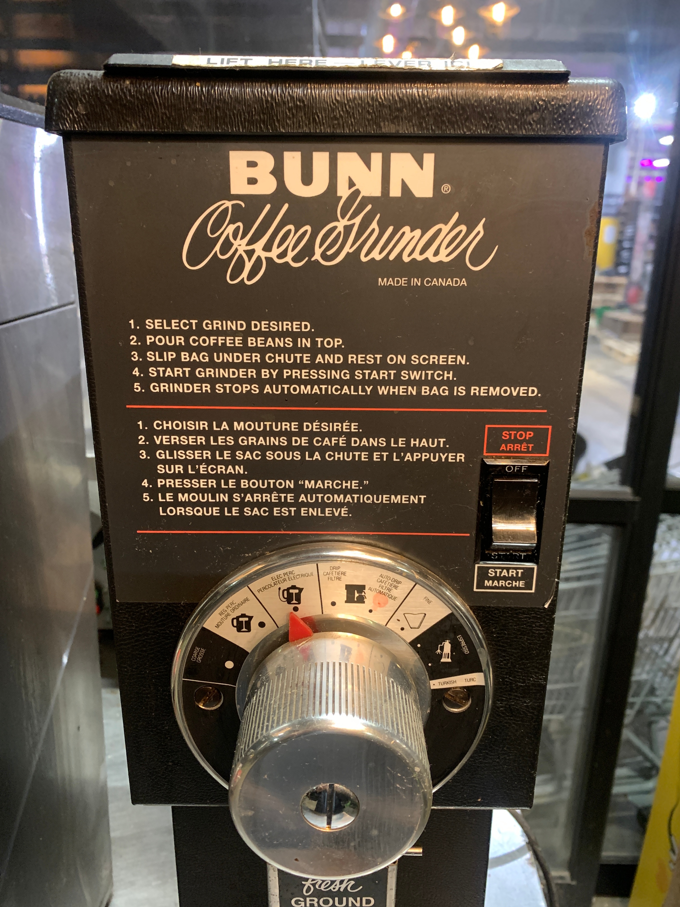 BUNN G Series Pro Commercial Bulk Coffee Bean Grinder - photo 2
