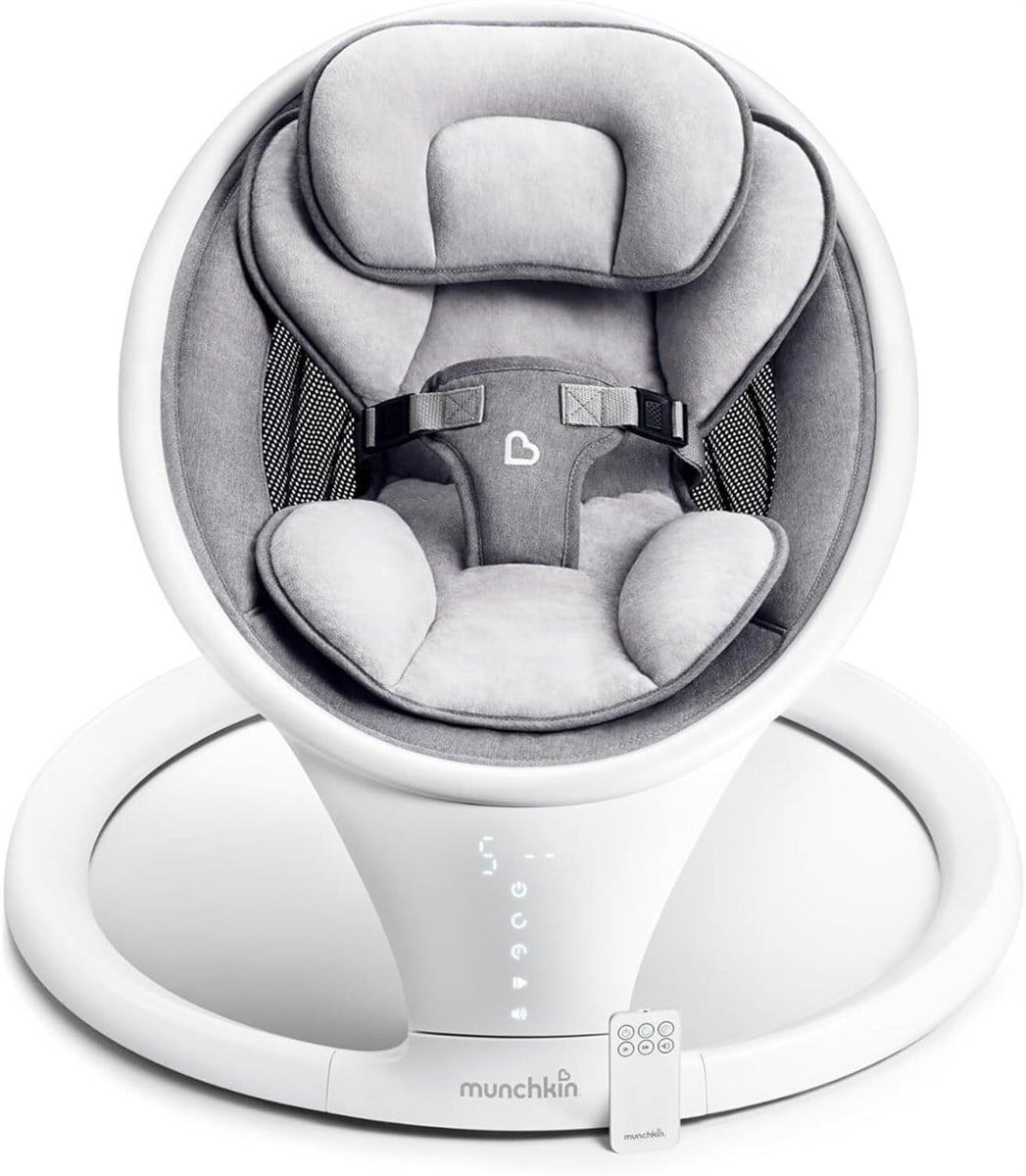 Munchkin Bluetooth Enabled Lightweight Baby Swing