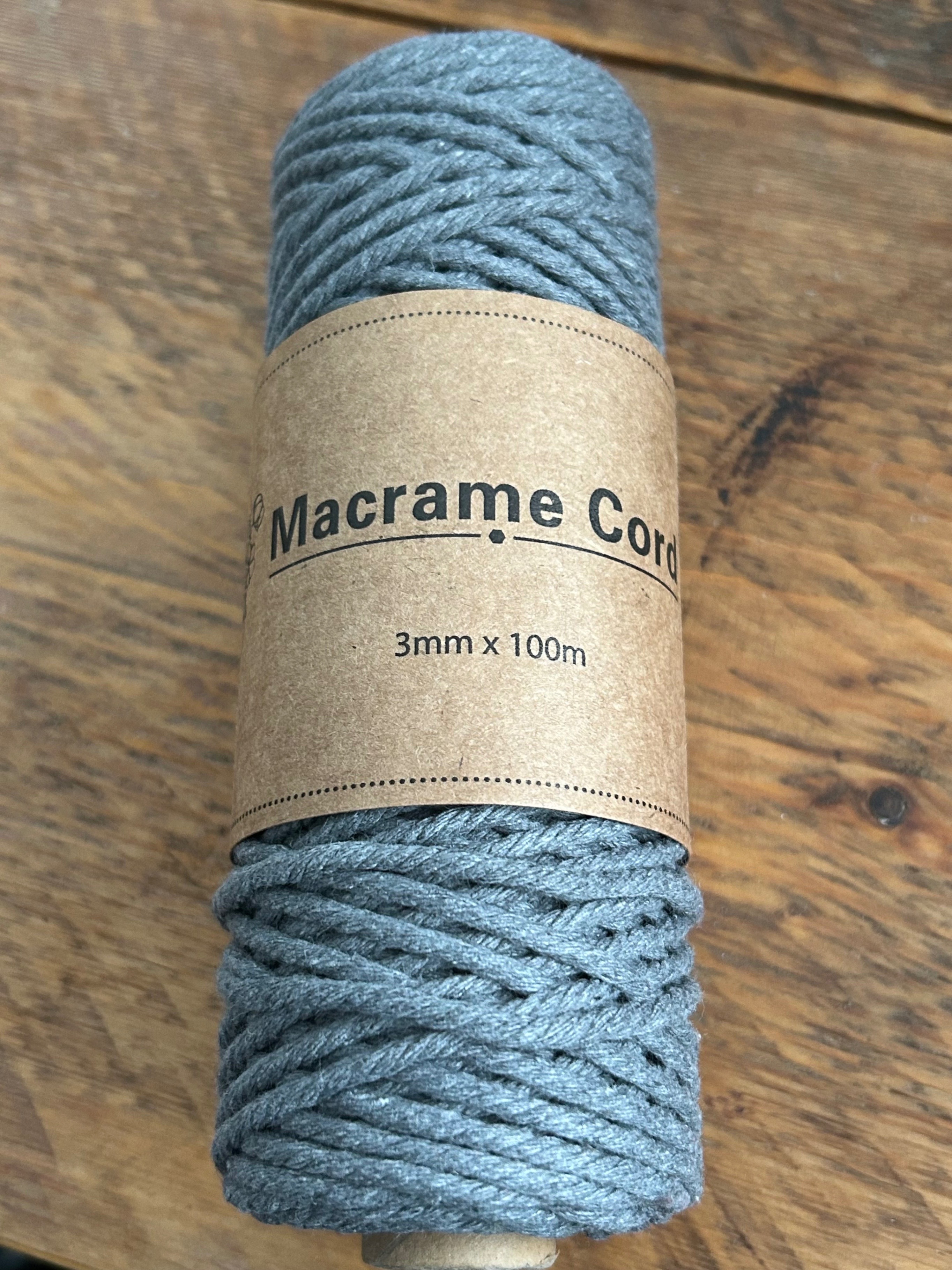 Macrame Cord - 3mm x 100m - photo 4