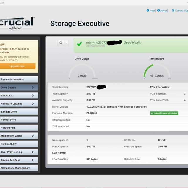 Crucial P5 Plus M.2 2TB PCIe 4.0 NVMe SSD CT2000P5PSSD8 - photo 3