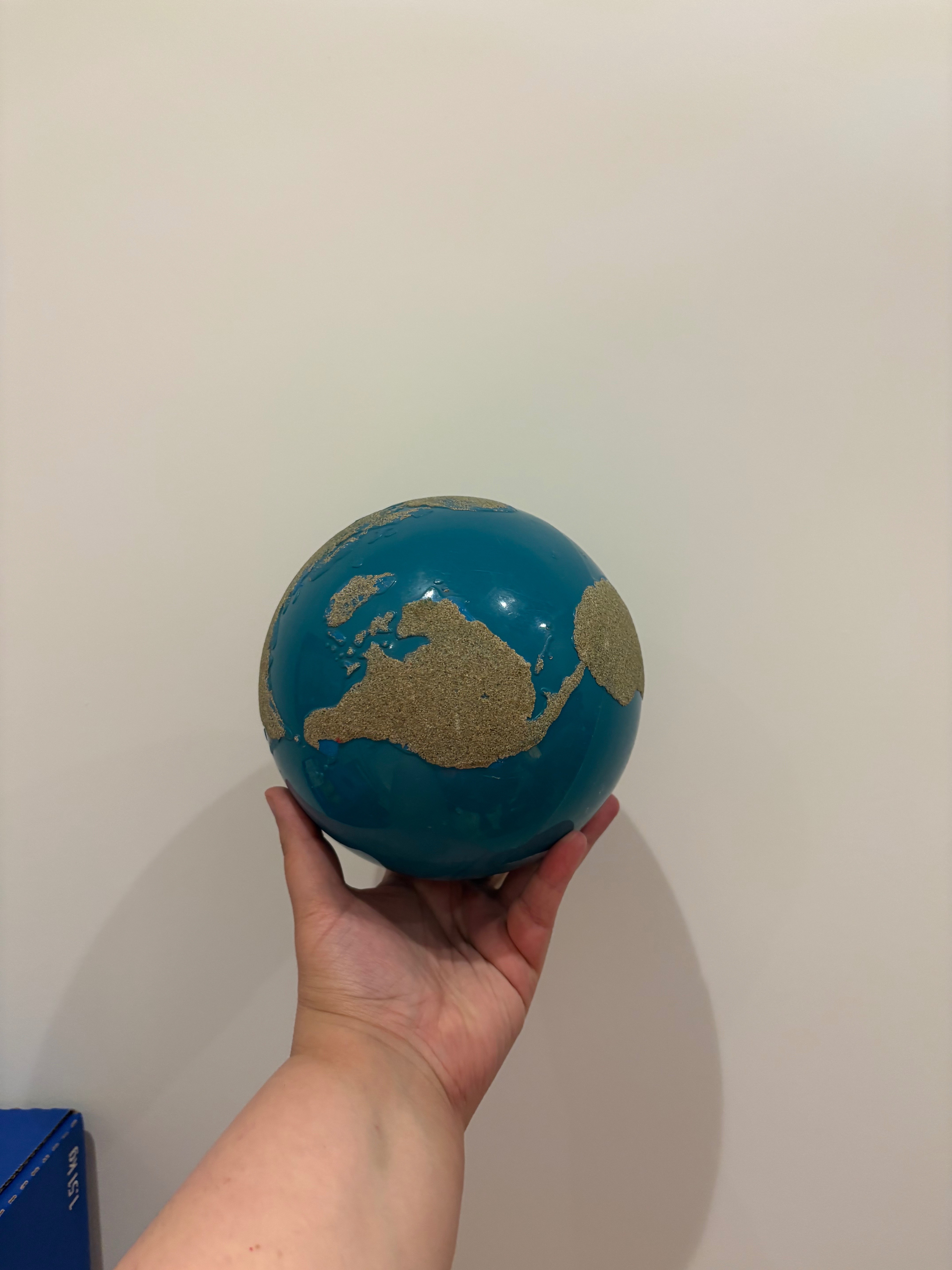 Montessori Land & Water Globe – Sandpaper Globe