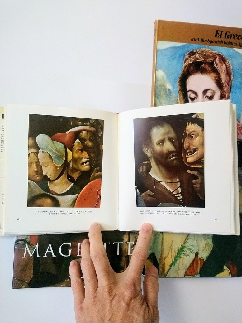Bosch, El Greco, Magritte, Toulouse-Lautrec books!! - photo 3