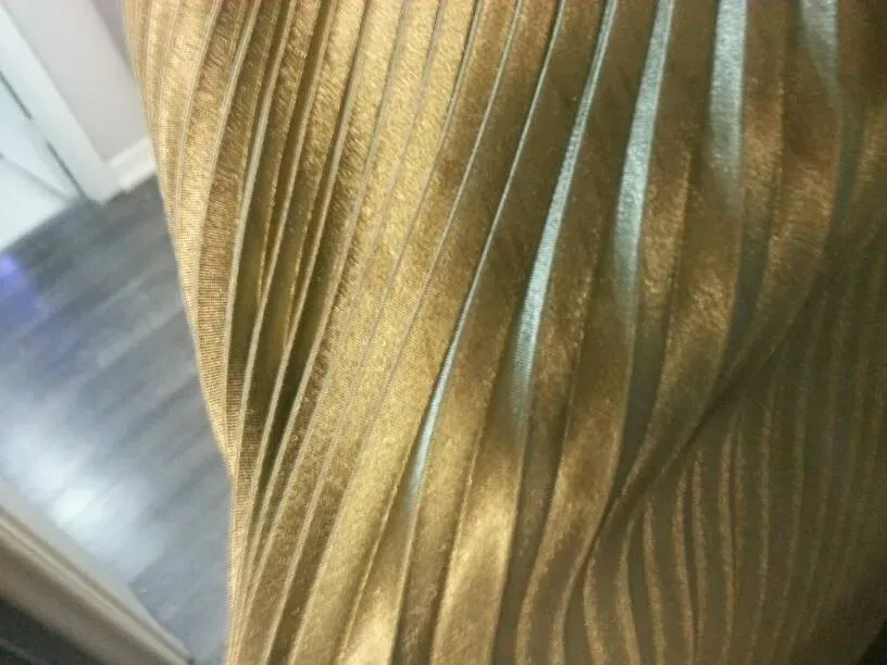 Fancy Ass Shiny Green Dress With Tie On Neck - photo 4