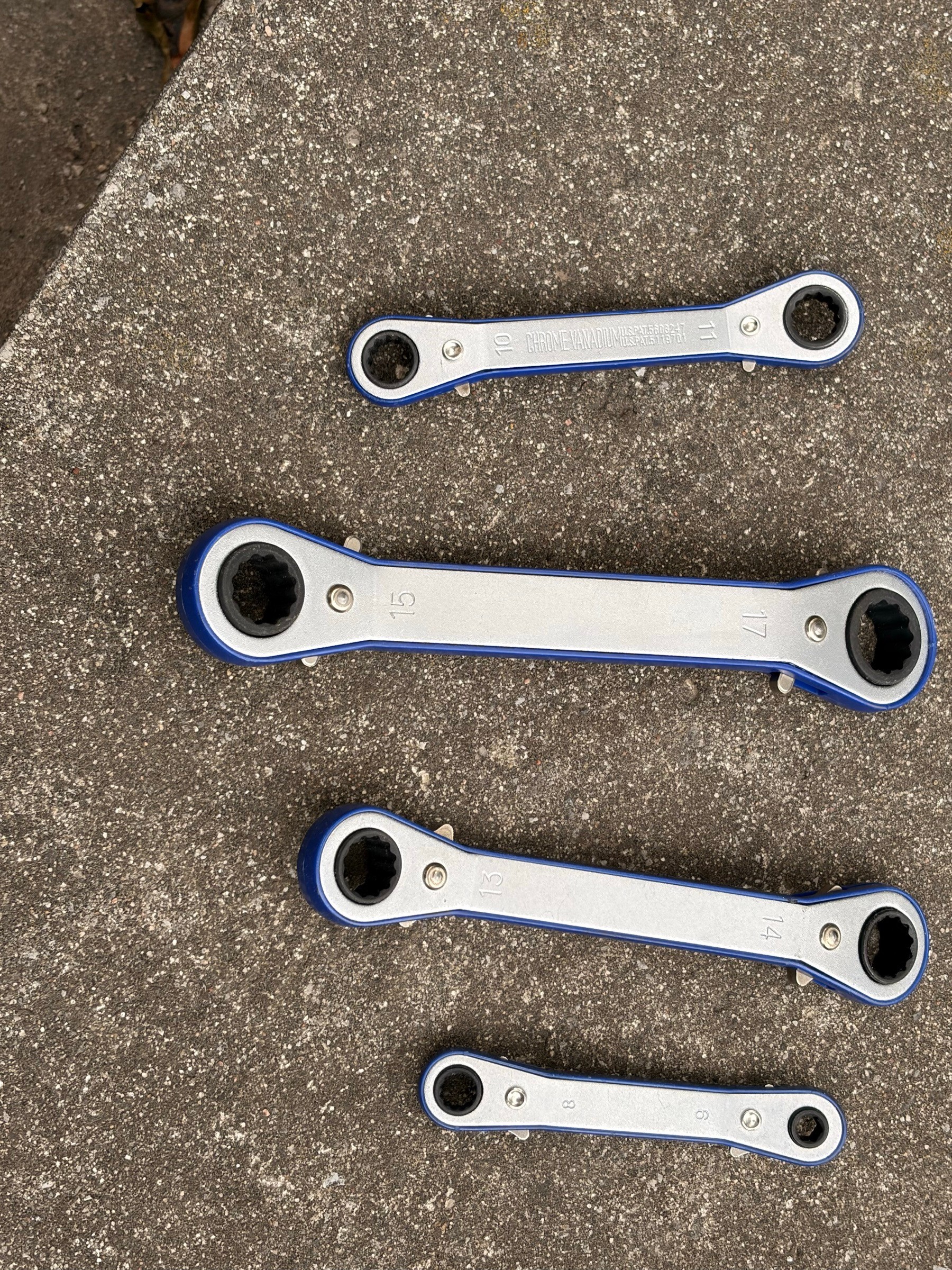 Ratcheting offset box wrench set (4 pc, metric) - photo 2
