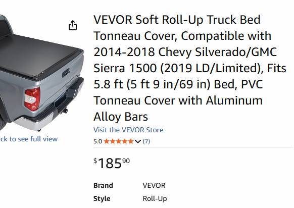 44. NEW Roll Cover for Silverado 1500 (6.6FT) - photo 3