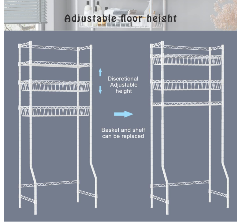 Bathroom storage rack - photo 2
