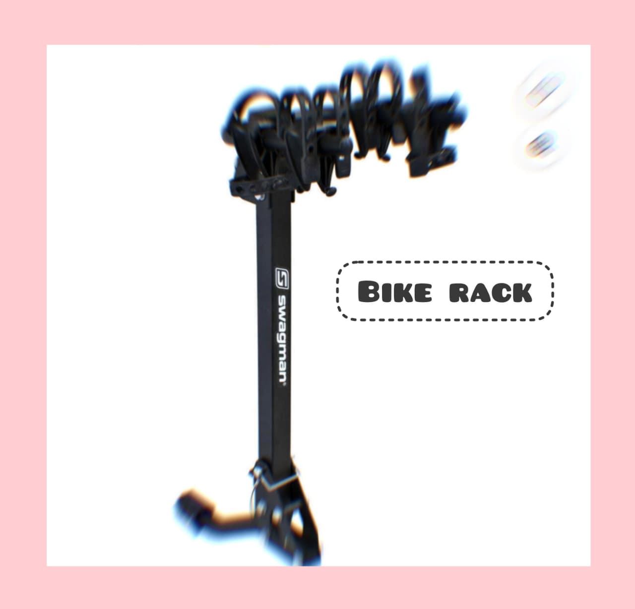 2-Bike Folding Hitch Mount Rack
