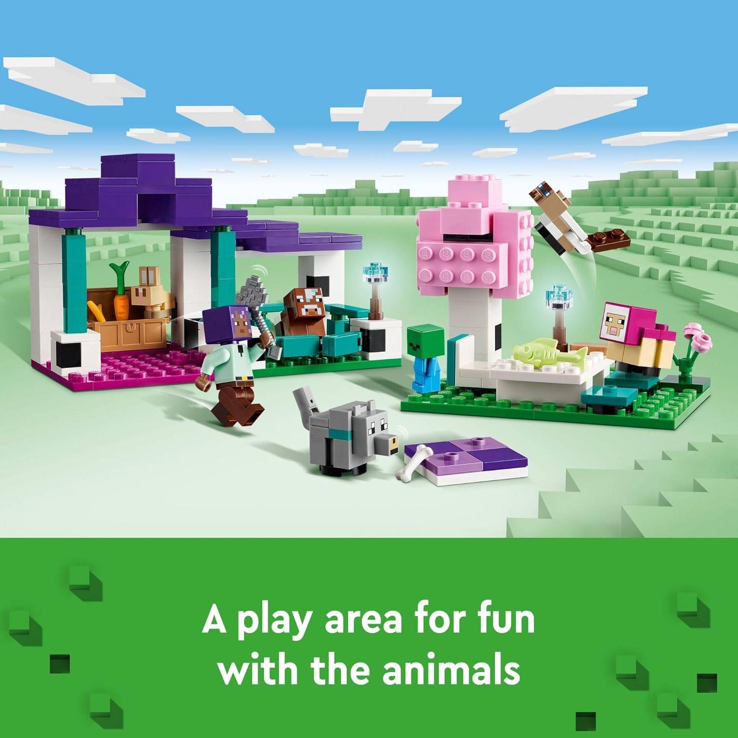 minecraft lego the animal sanctuary - photo 2