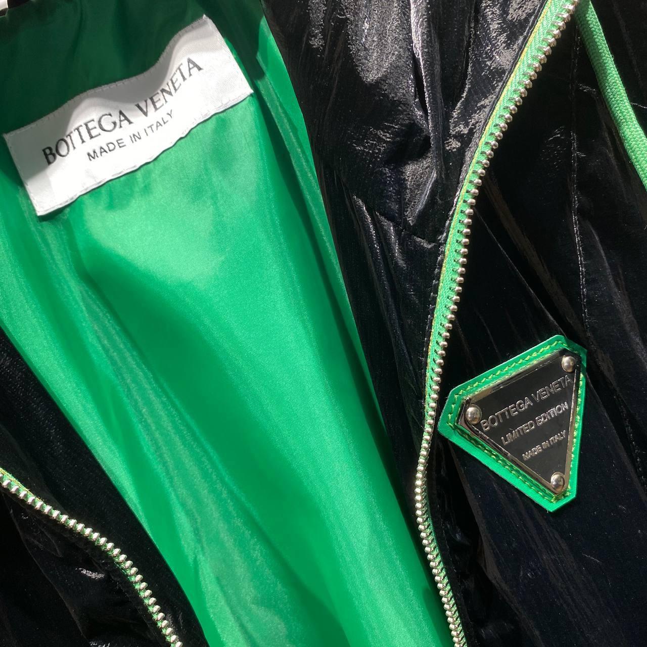 Bottega Veneta Women’s Hooded Jacket – Black & Green - photo 5