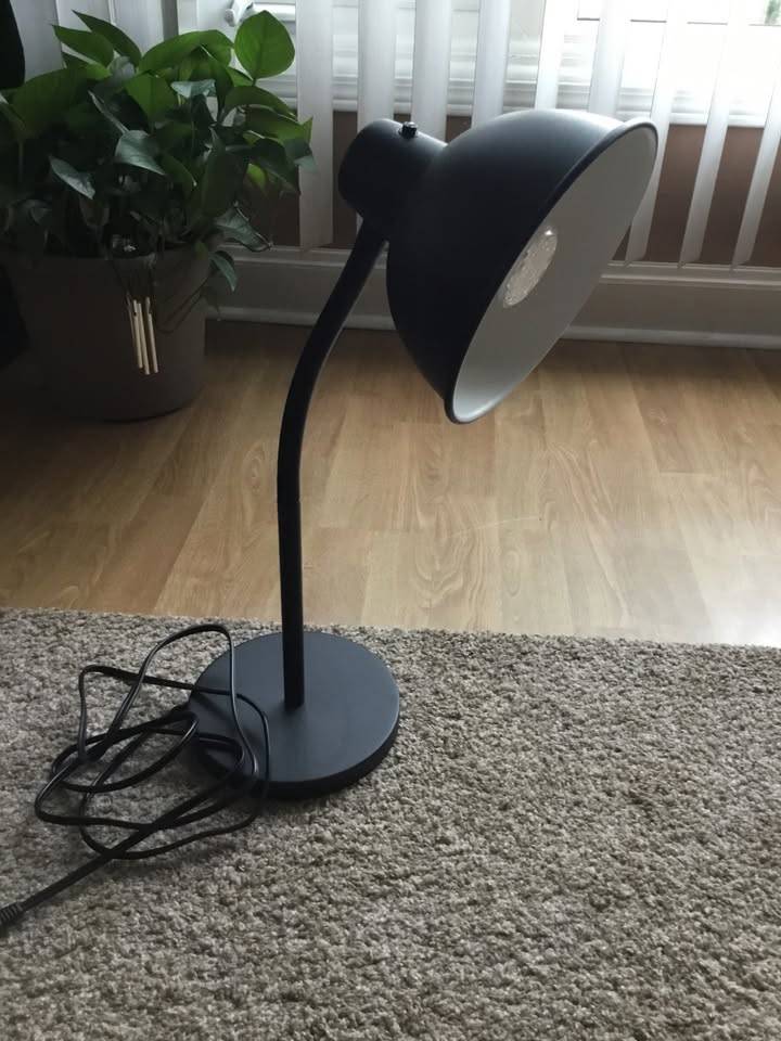 Ikea black desk lamp