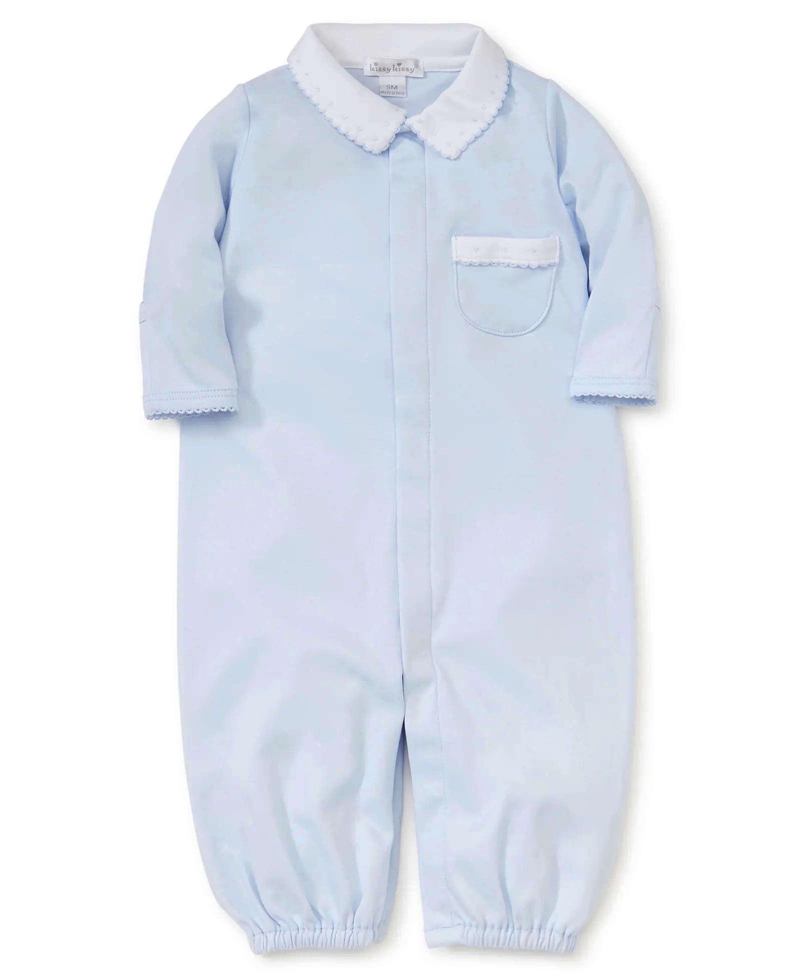 Kissy Kissy Convertible Sleep Gown - Peruvian Cotton - Newborn - photo 2