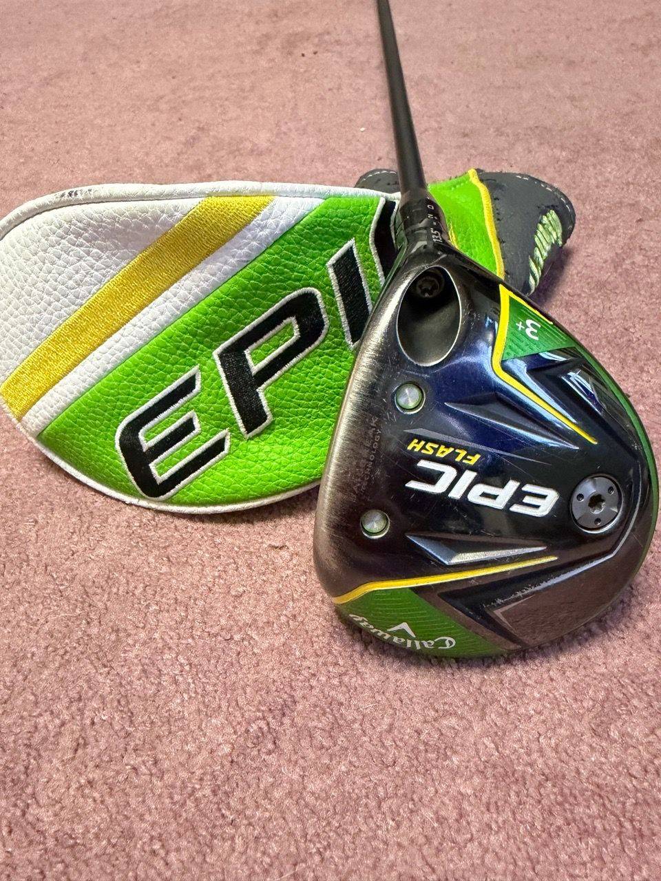 Callaway Epic Flash 3 Wood 15° – HZRDUS Smoke Black 70 Stiff