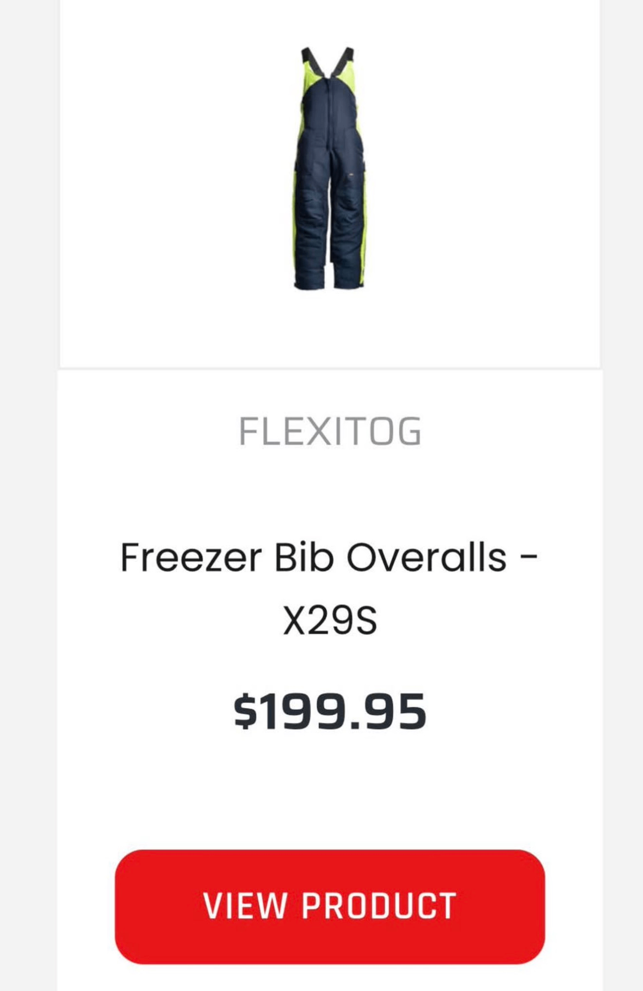 Brand New FlexiTog Freezer Jacket M + Bib Overalls S - photo 5