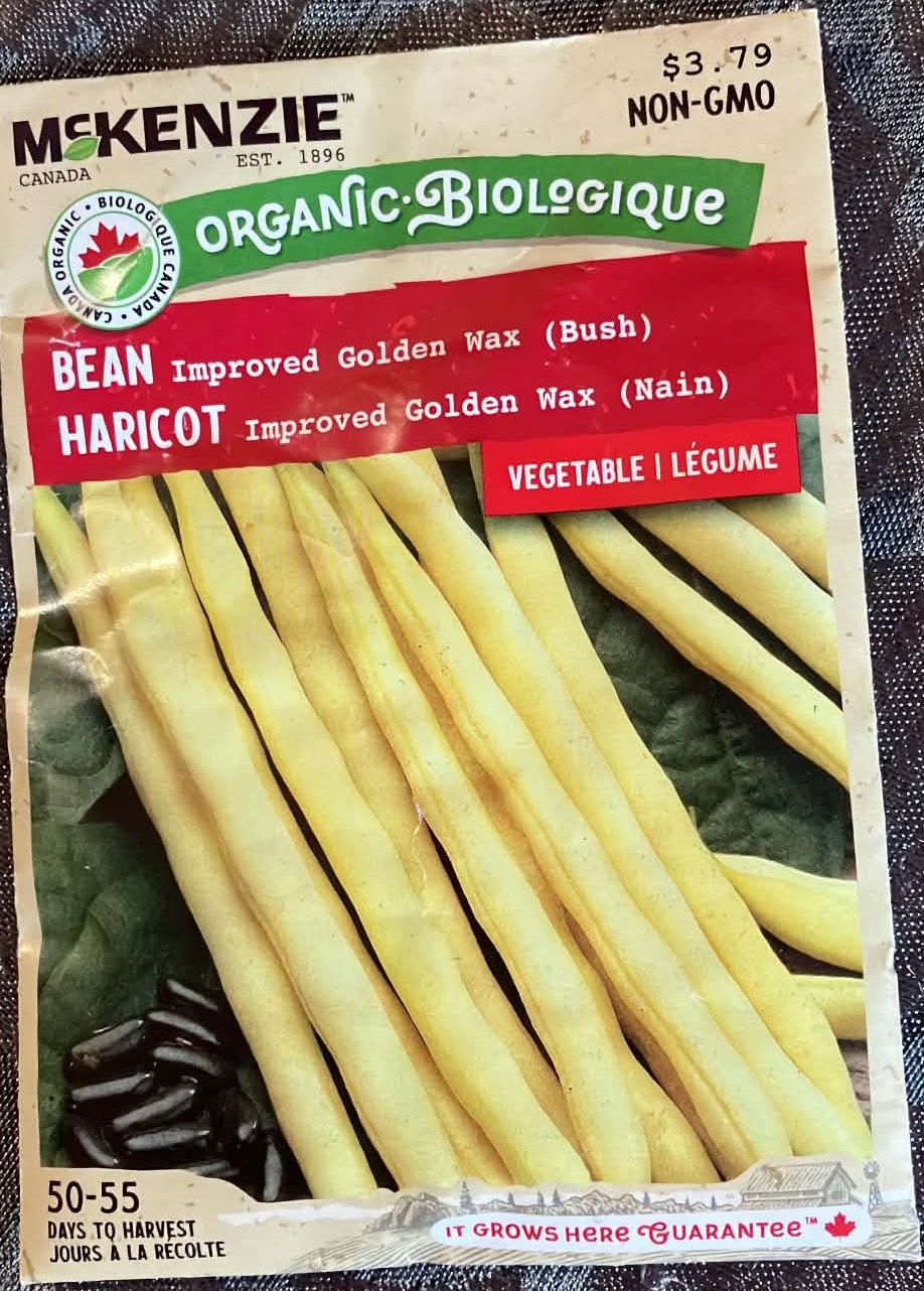 Bean Improved Golden Wax Bush Seeds