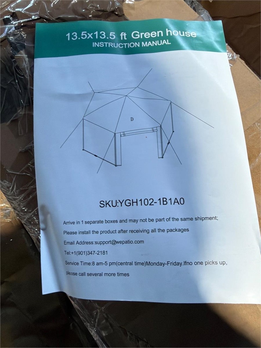AMERLIFE 13.5x13.5x9 FT Tunnel Greenhouse for Outdoors - photo 5