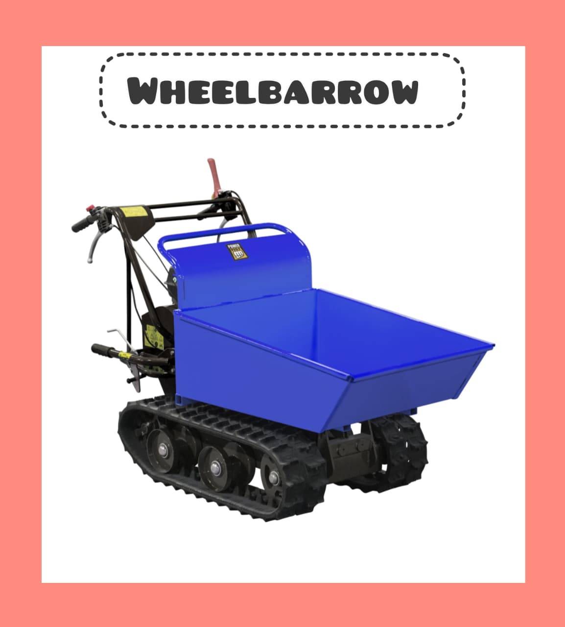 660 lb 209cc Gas-Powered Wheelbarrow