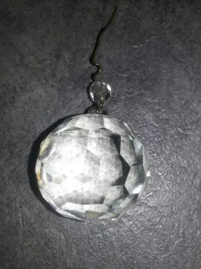 Real Crystal Pendant From Chandelier - photo 3