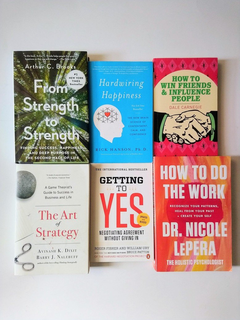 Self-Improvement and self-help reads!!