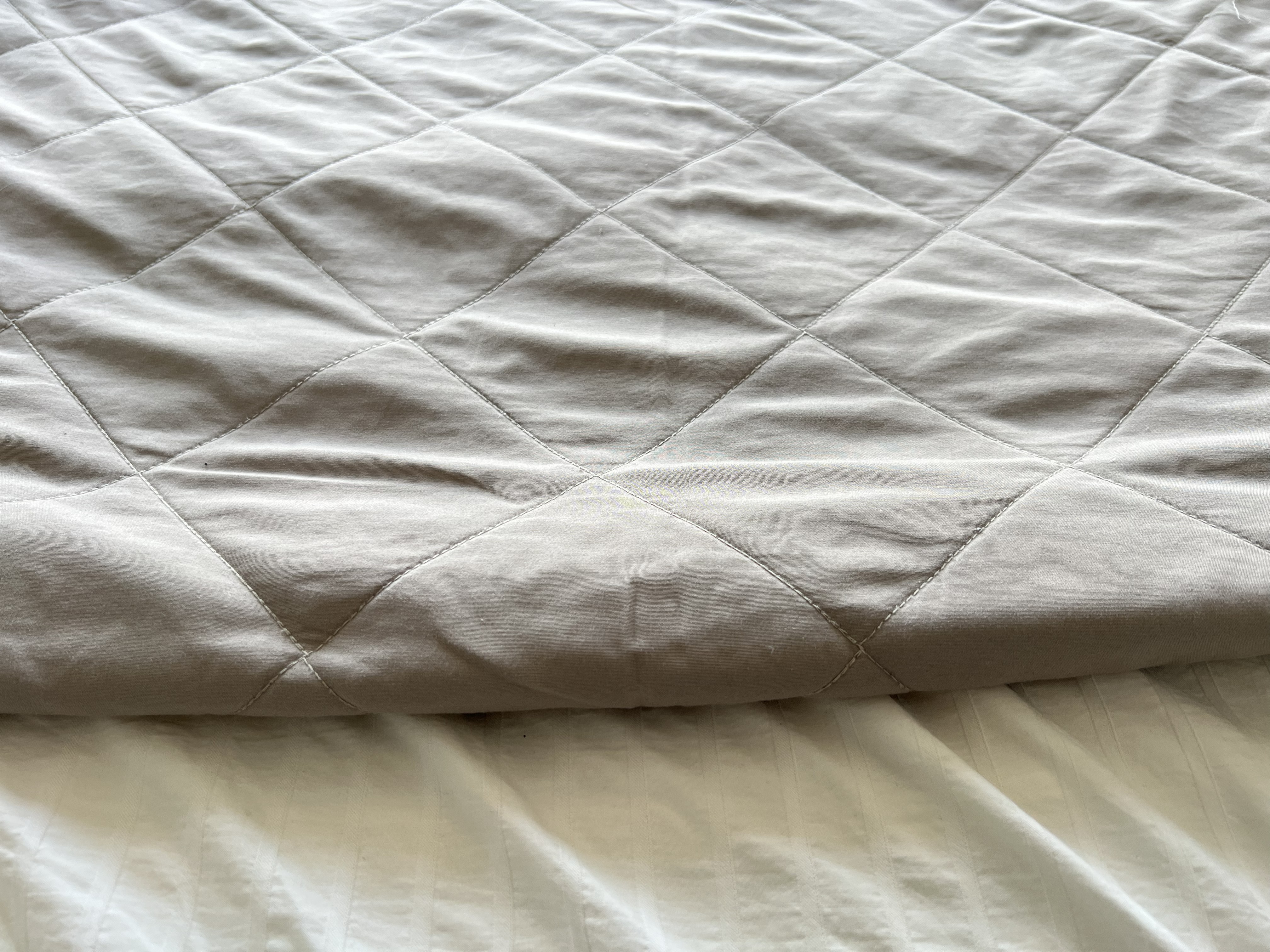 Beautyrest Platinum 15lb Weighted Blanket (Grey) - photo 3
