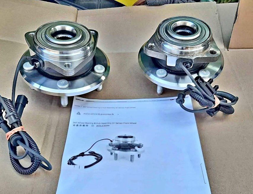 Wheel Bearing & Hub Assembly w/ Sensor - Front Wheel