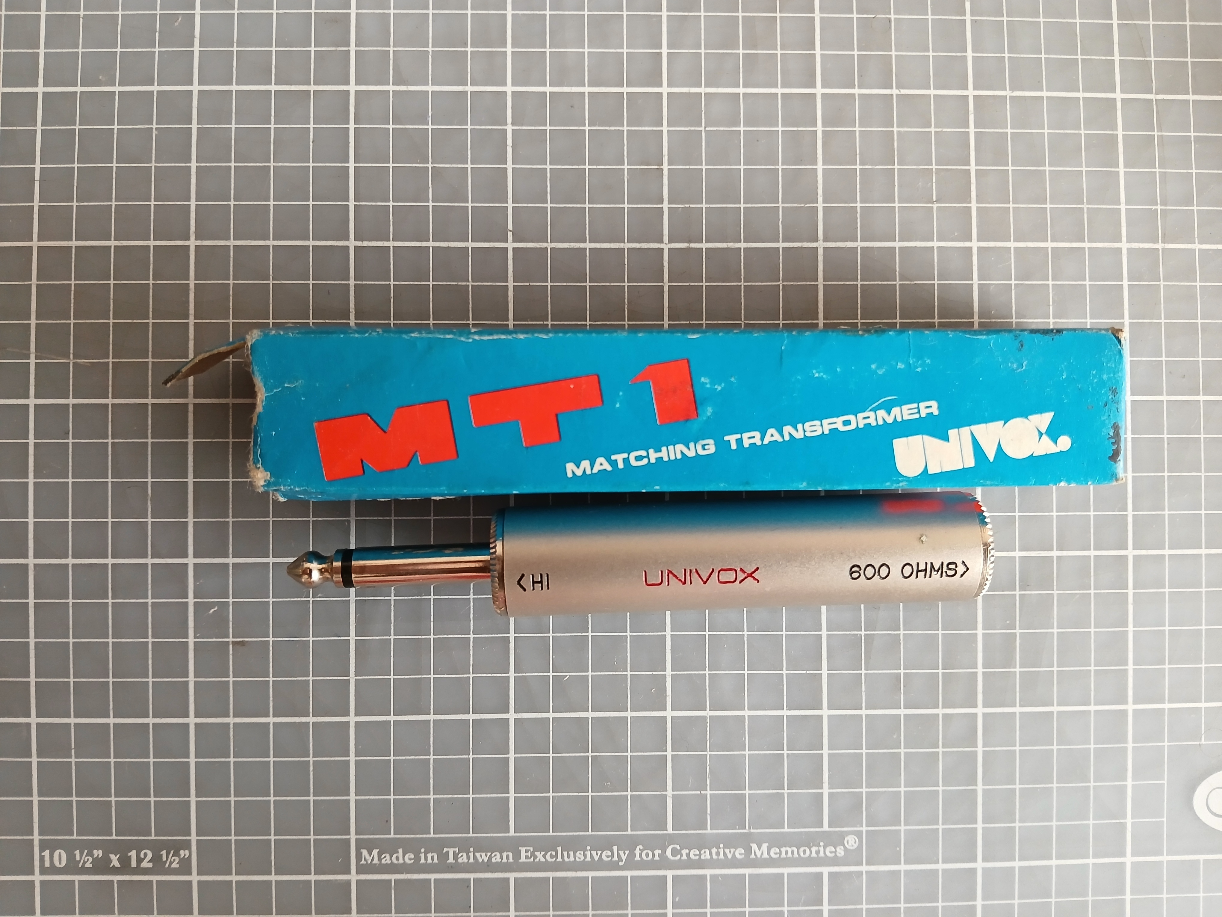 MTI Line matching transformer UNIVOX 600 Ohms - photo 2