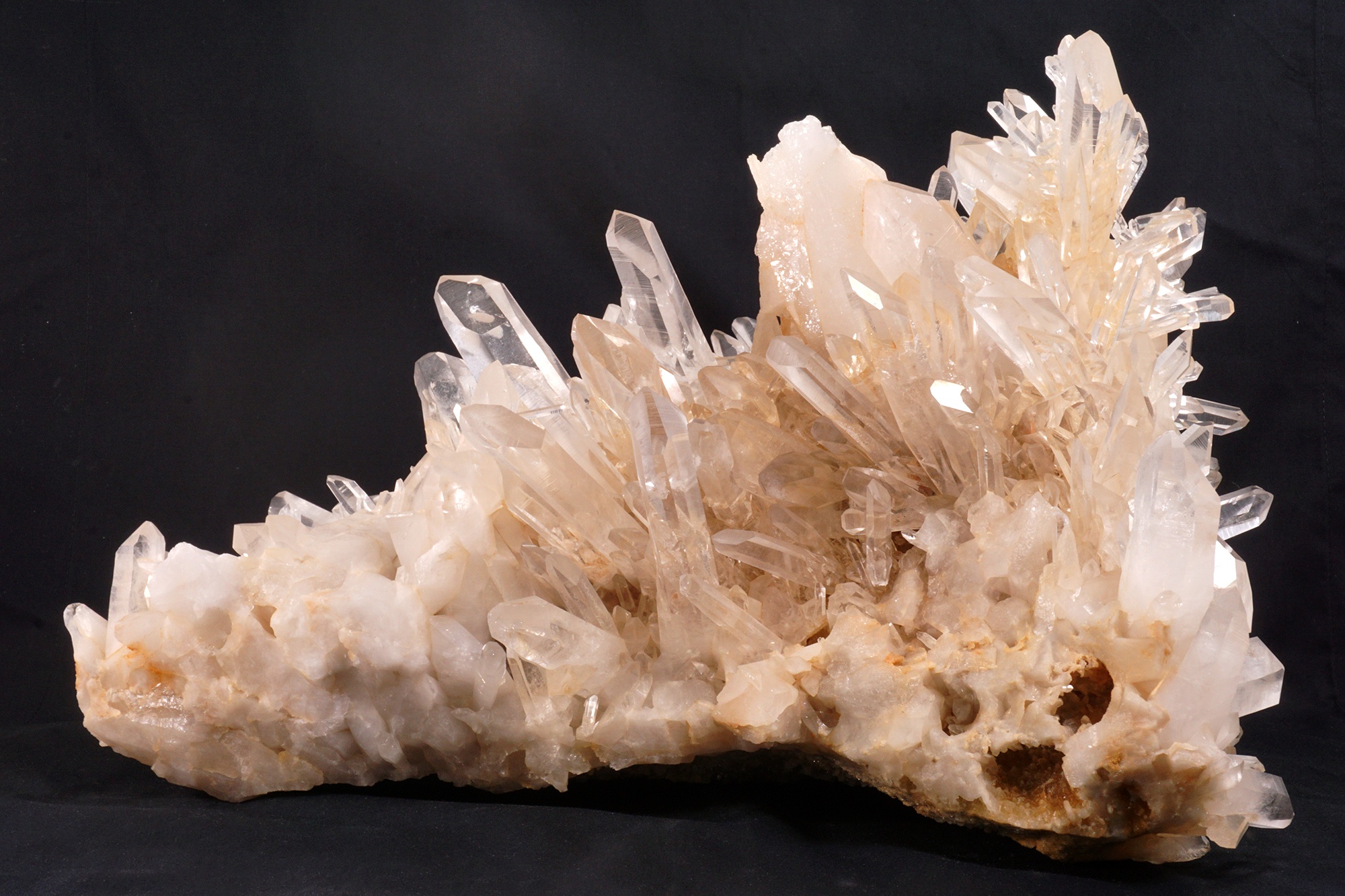 Massive 22 lb Clear Quartz Crystal Cluster - photo 3